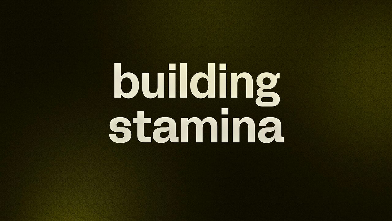 building stamina 