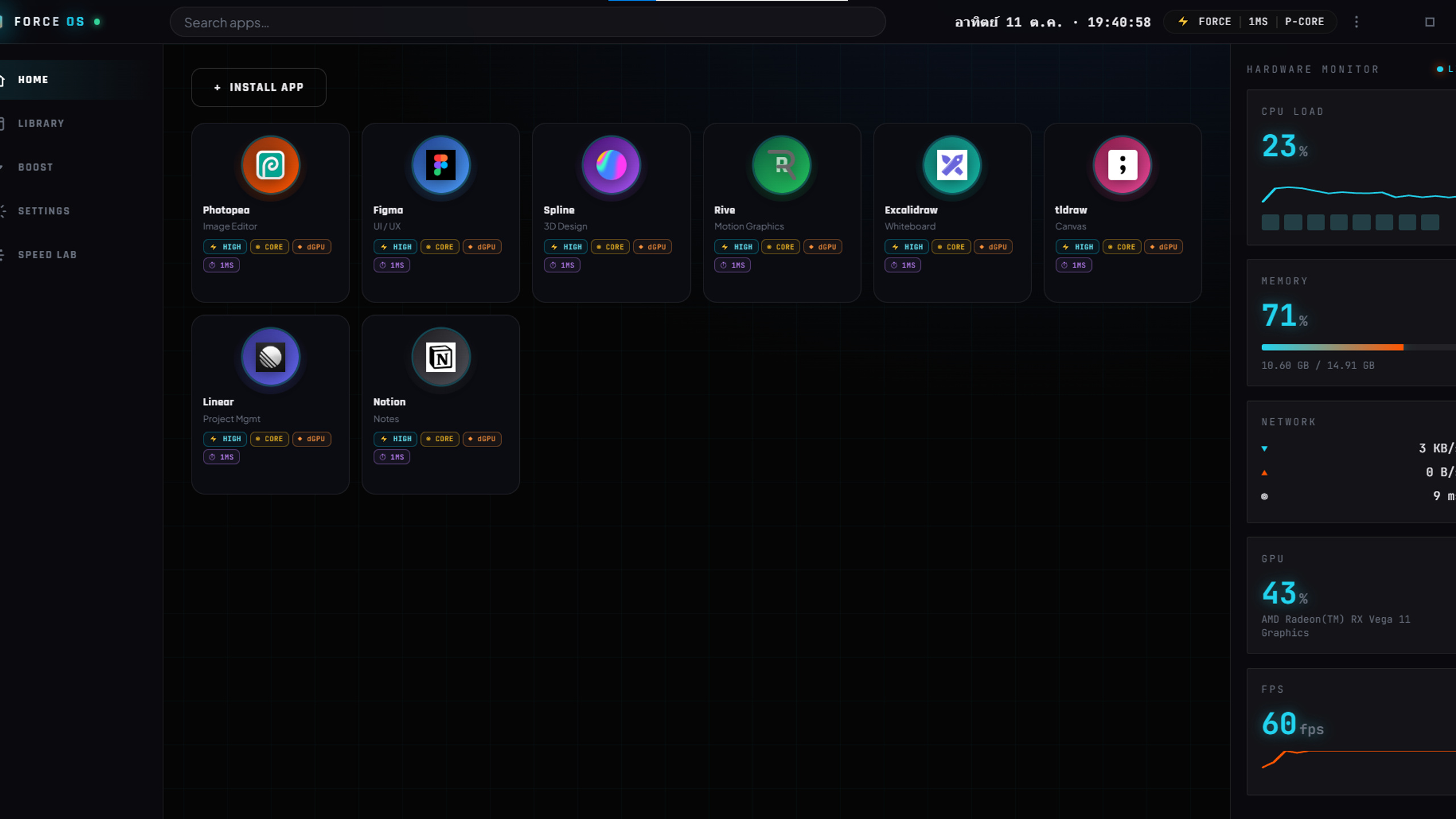 Force os