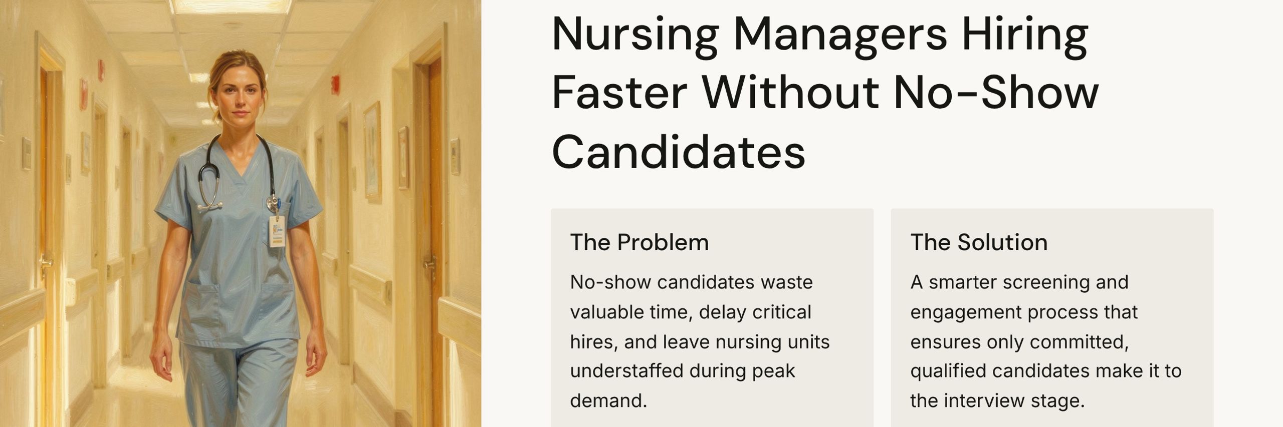 Hiring For Nurse Shift Reliability