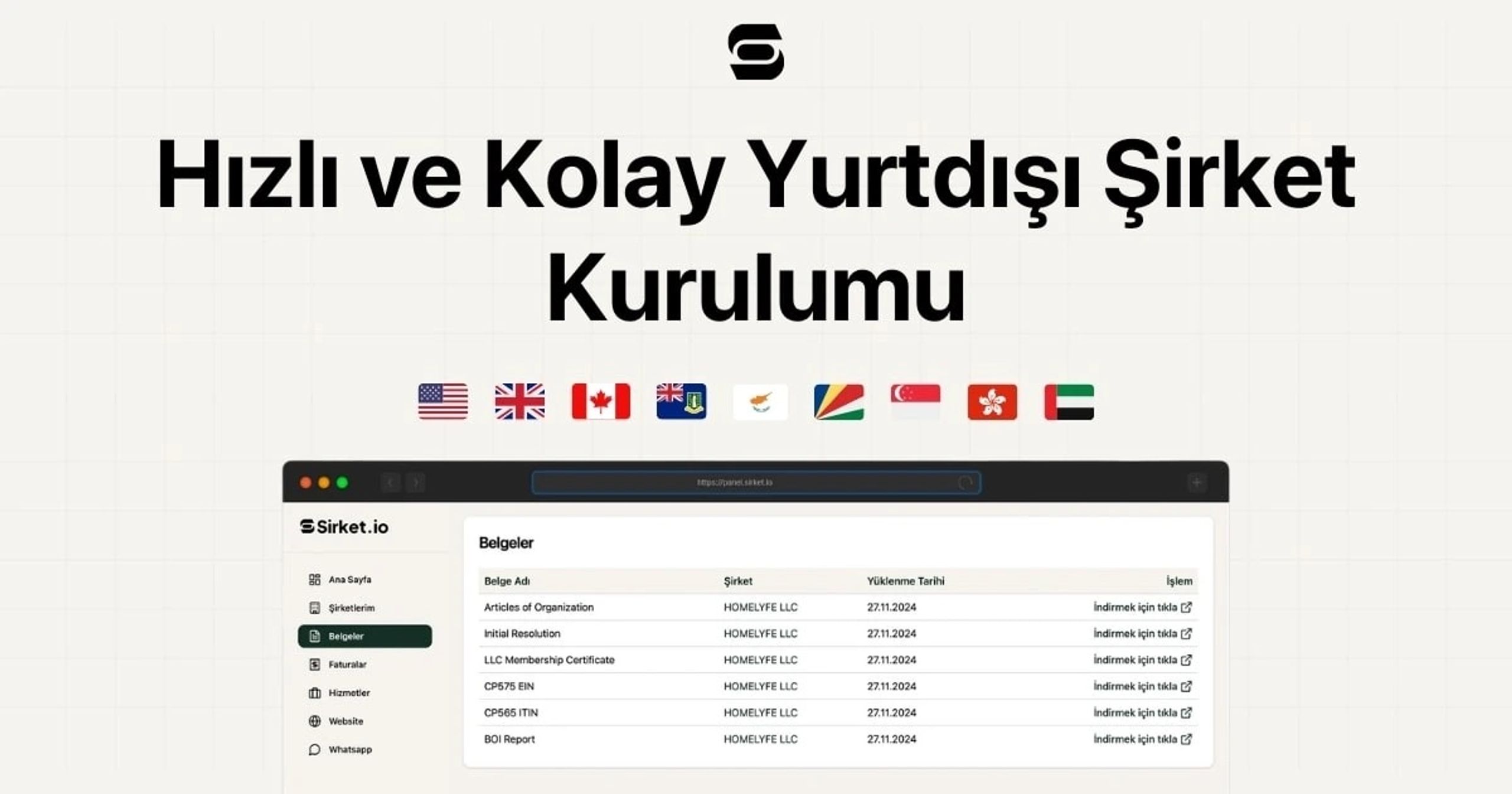 Sirket.io