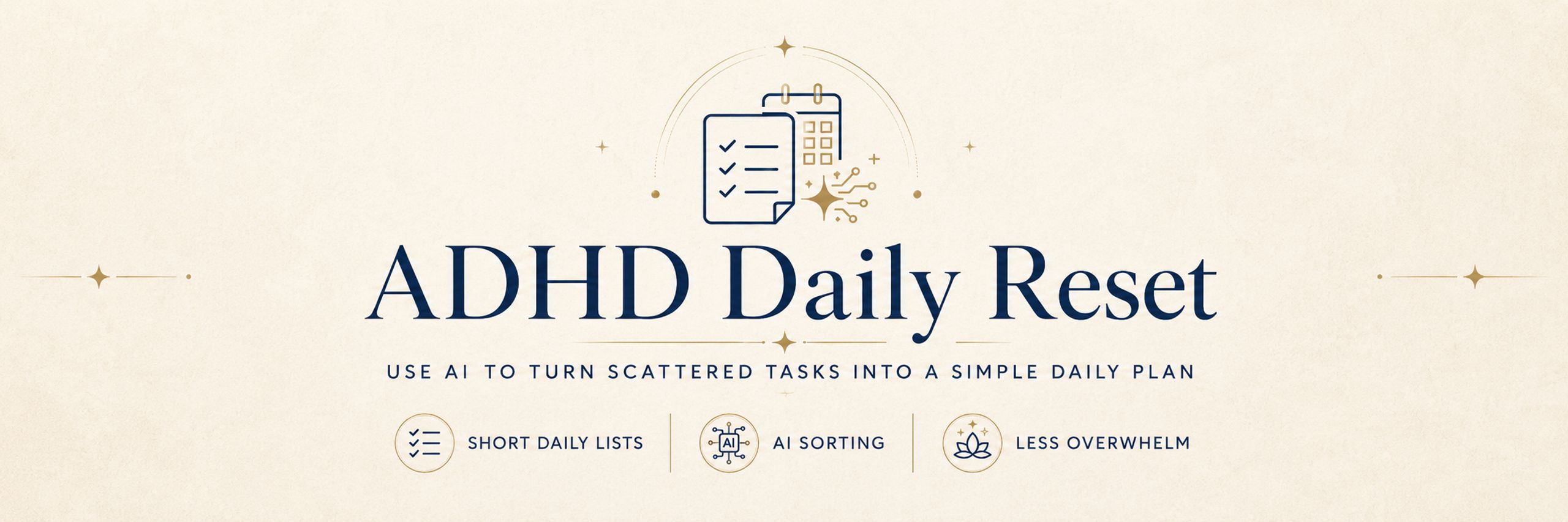 ADHD Daily Reset