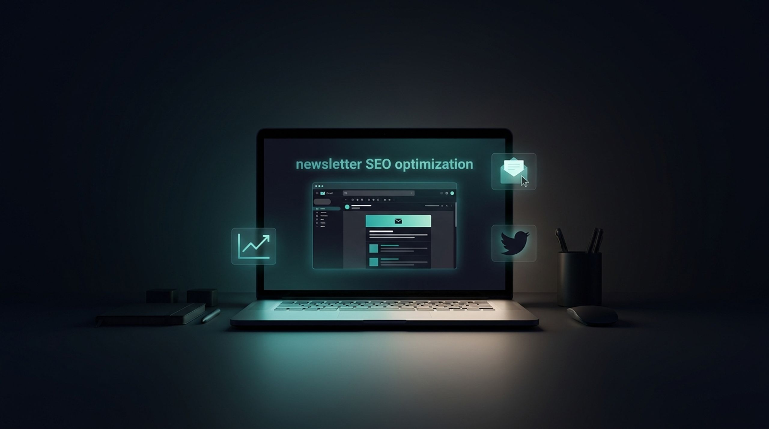 Newsletter SEO: Guest Issue Collab + Case Study Swipe File + Tweet Promo Pack
