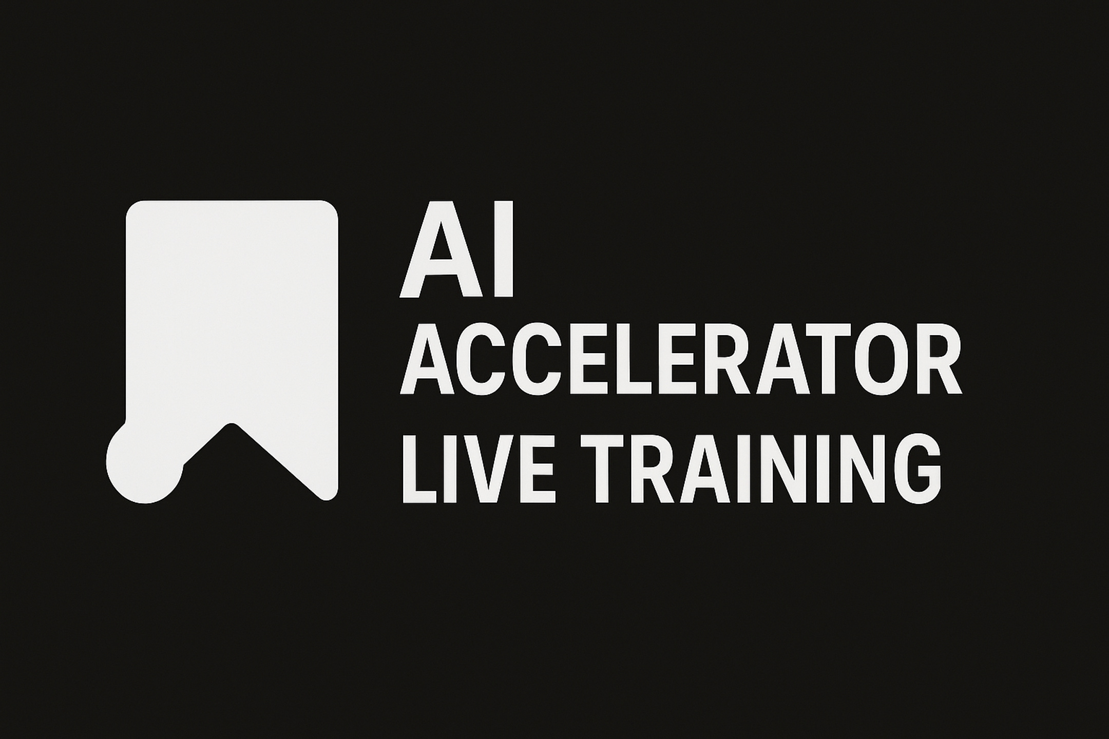 AI Accelerator Live Training