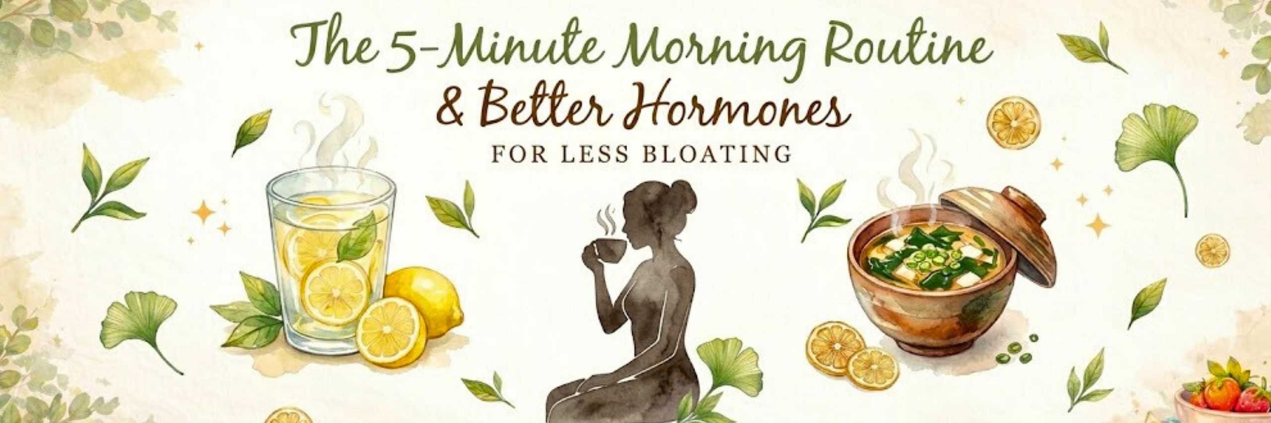 THE GUT HEALTHY MORNING ROUTINE