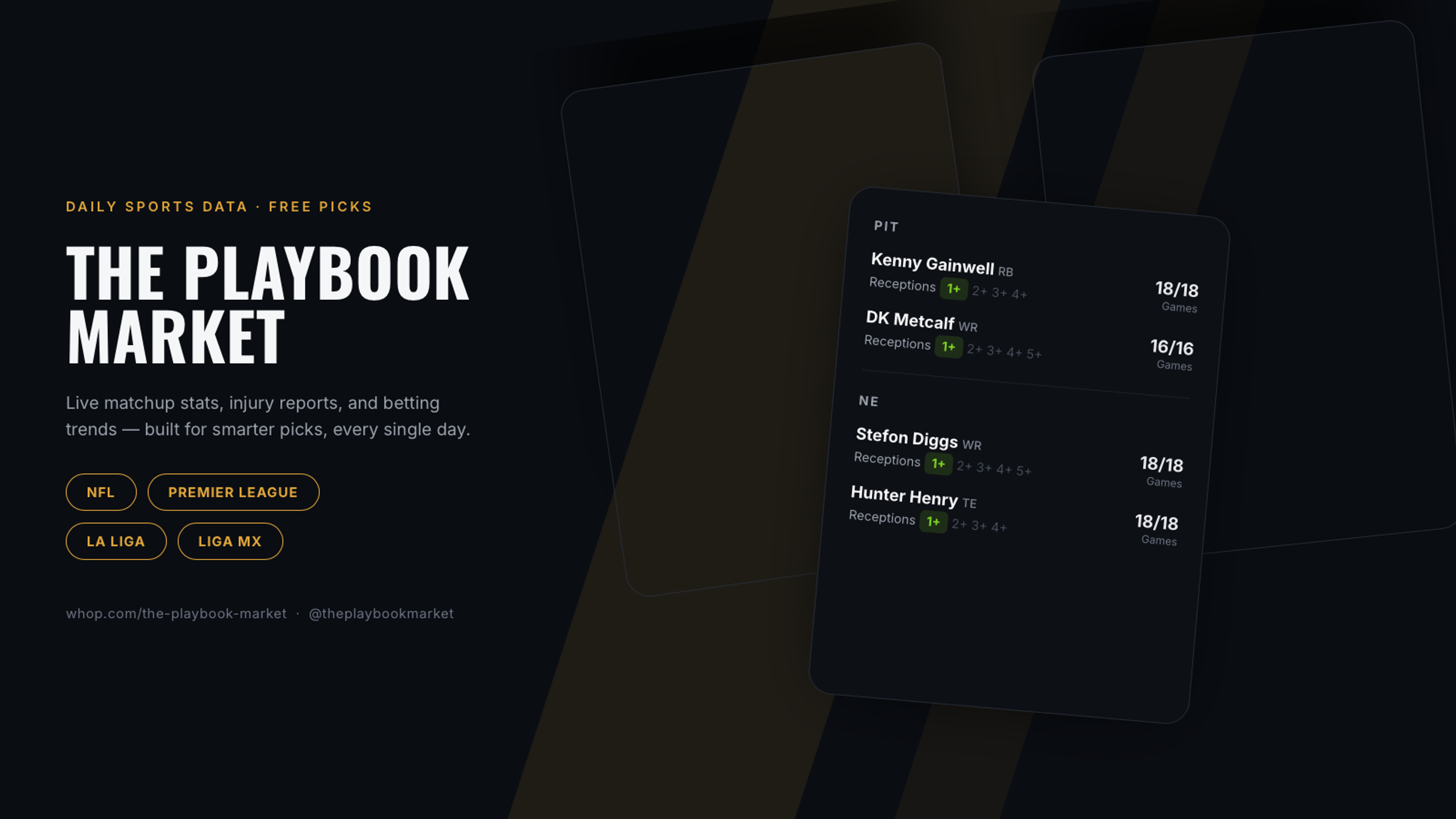 The Playbook Bets