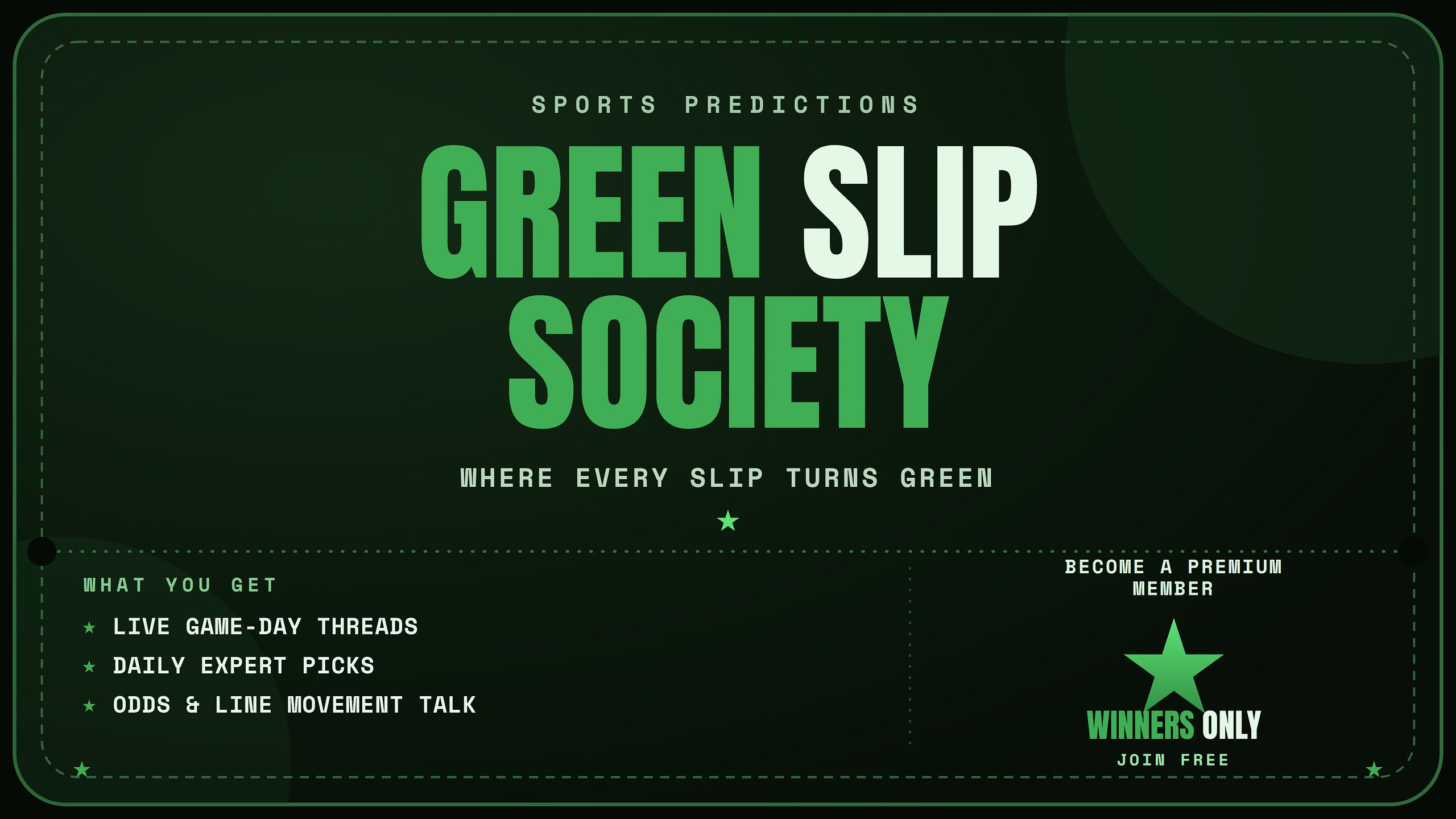 GreenSlipSociety Premium