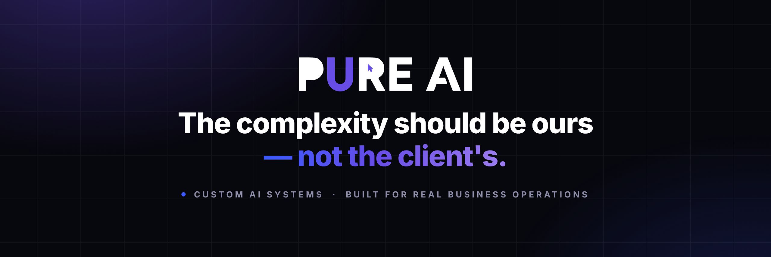 Pure AI