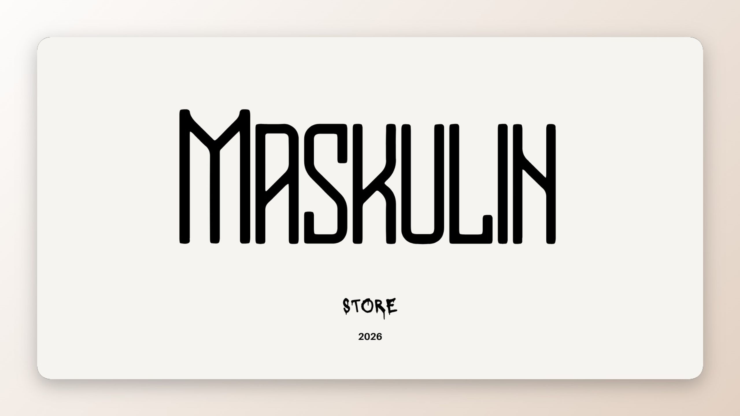 Maskulin Store