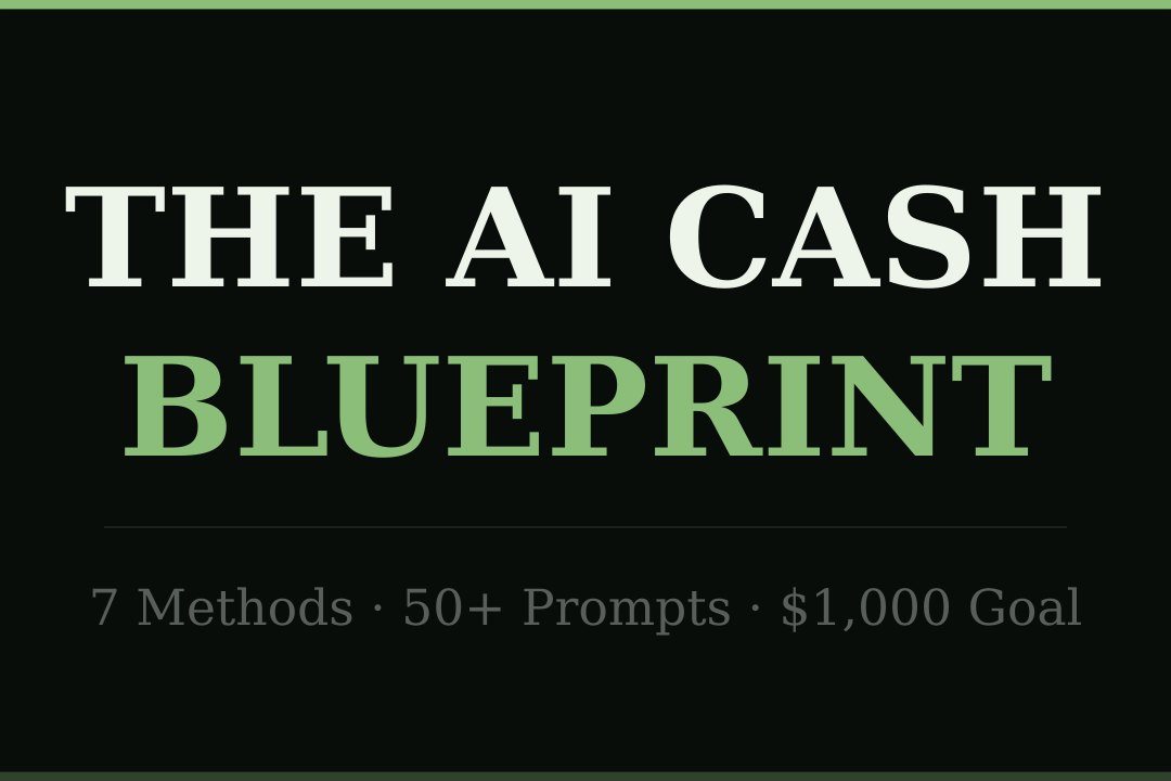 THE AI CASH BLUEPRINT