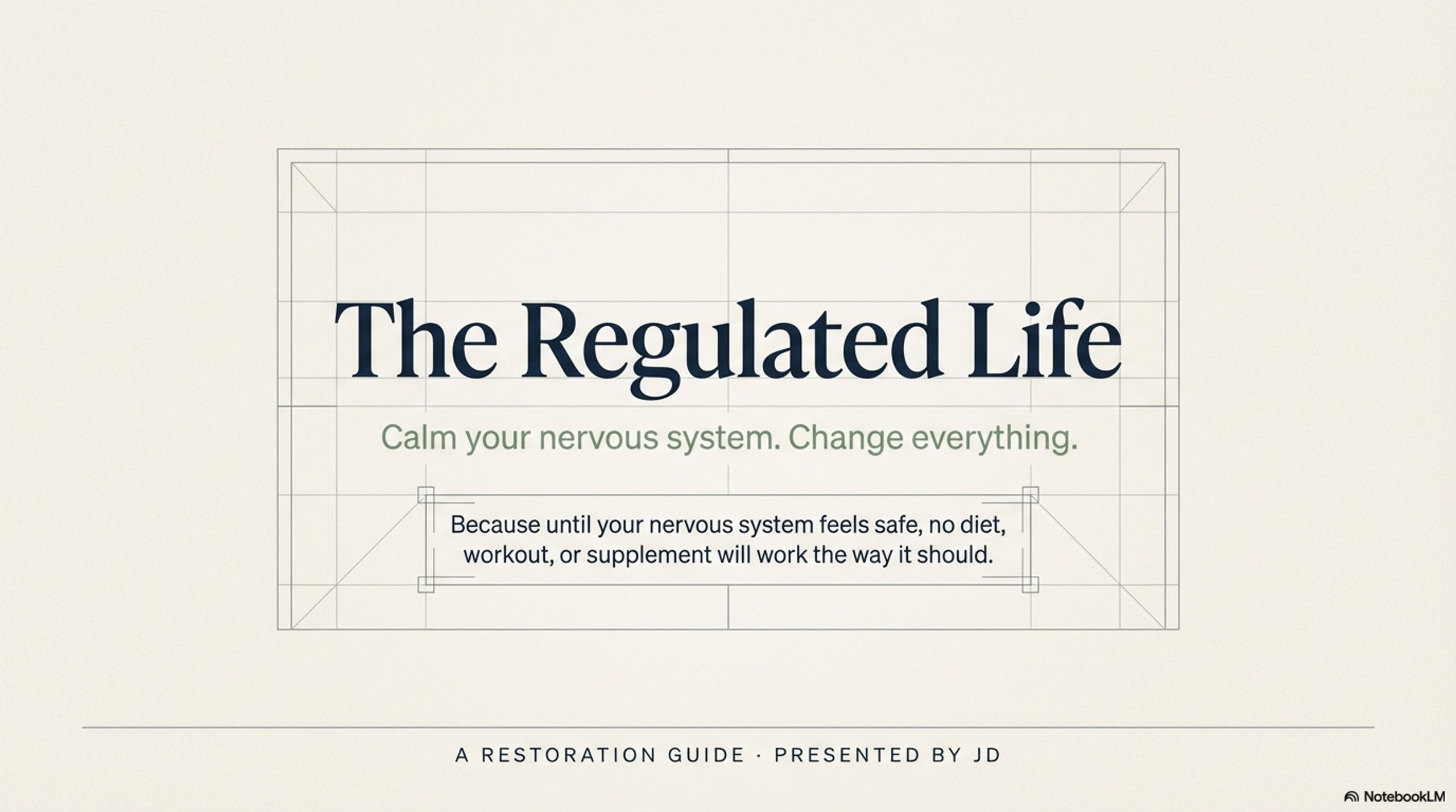 The Regulated Life