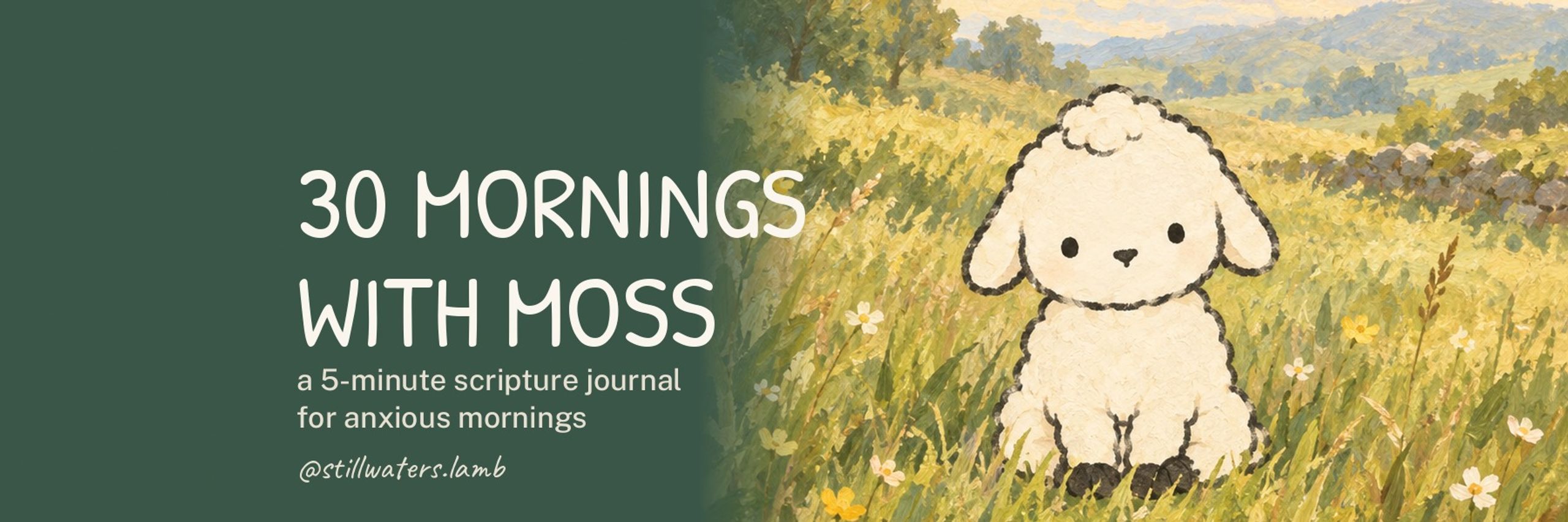Moss the little lamb