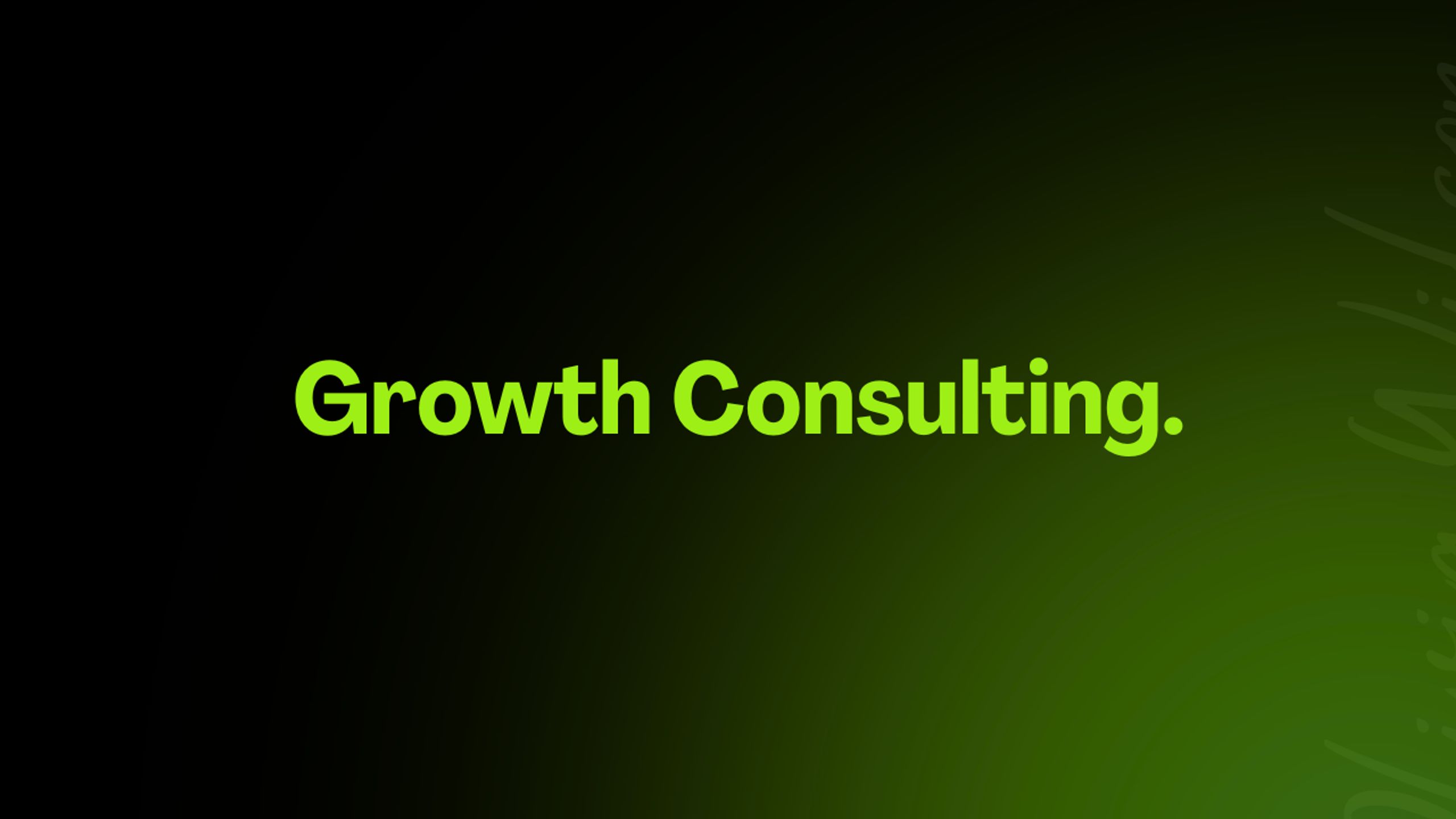 Growth Consulting