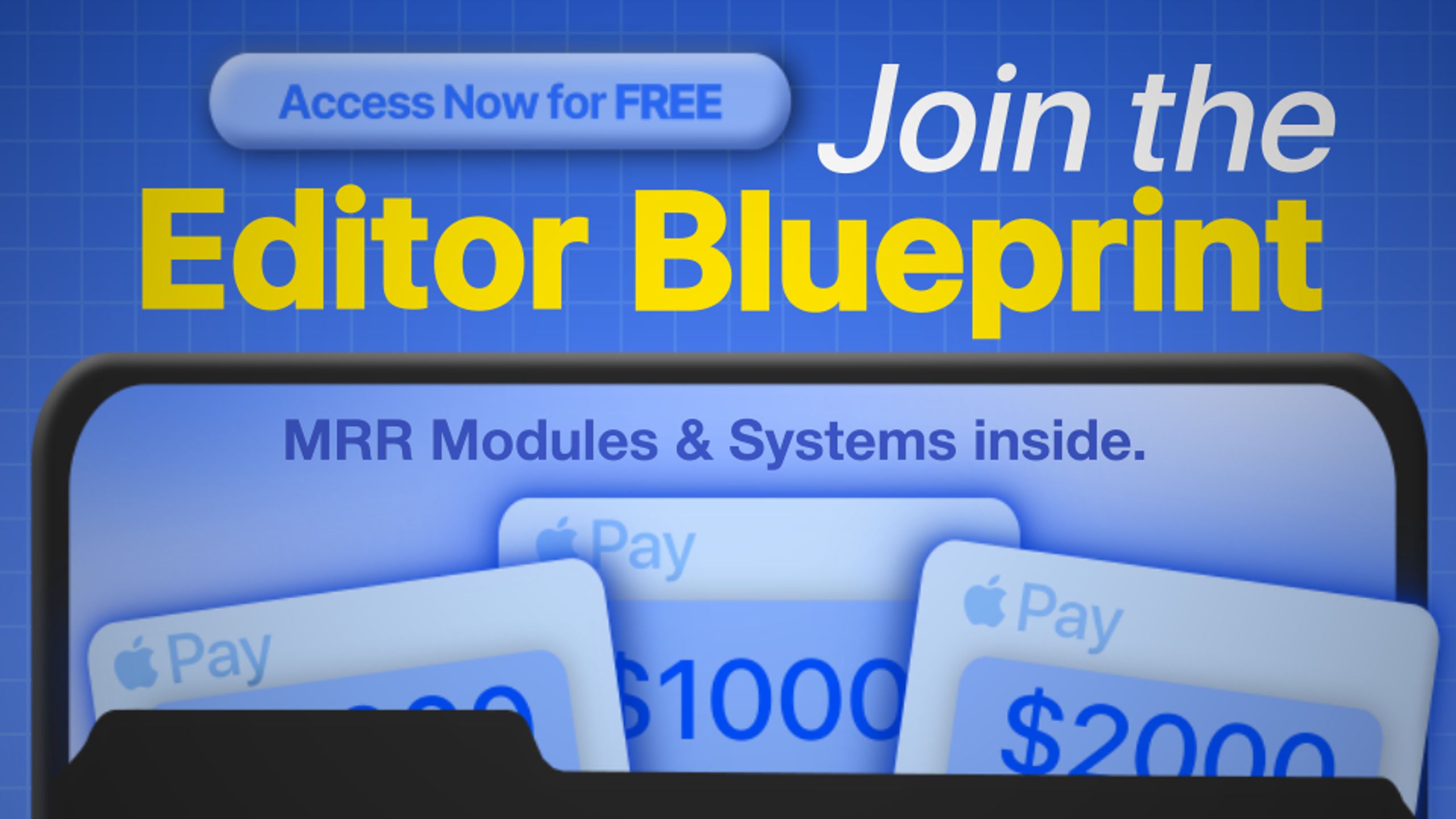 The Editor Blueprint
