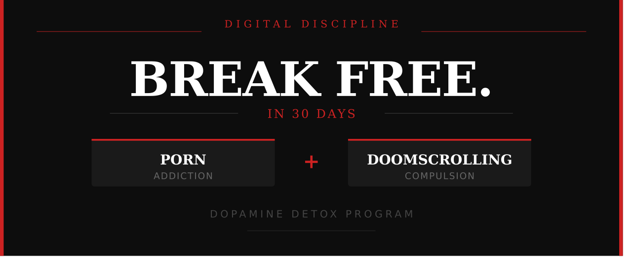 Digital Discipline 30 Day Reset