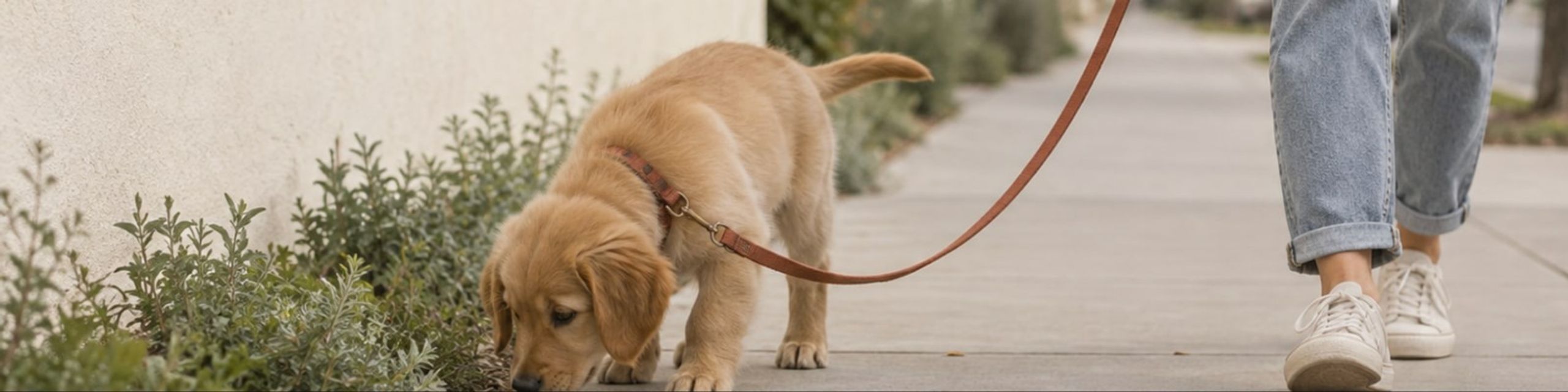 Calm Puppy Walks