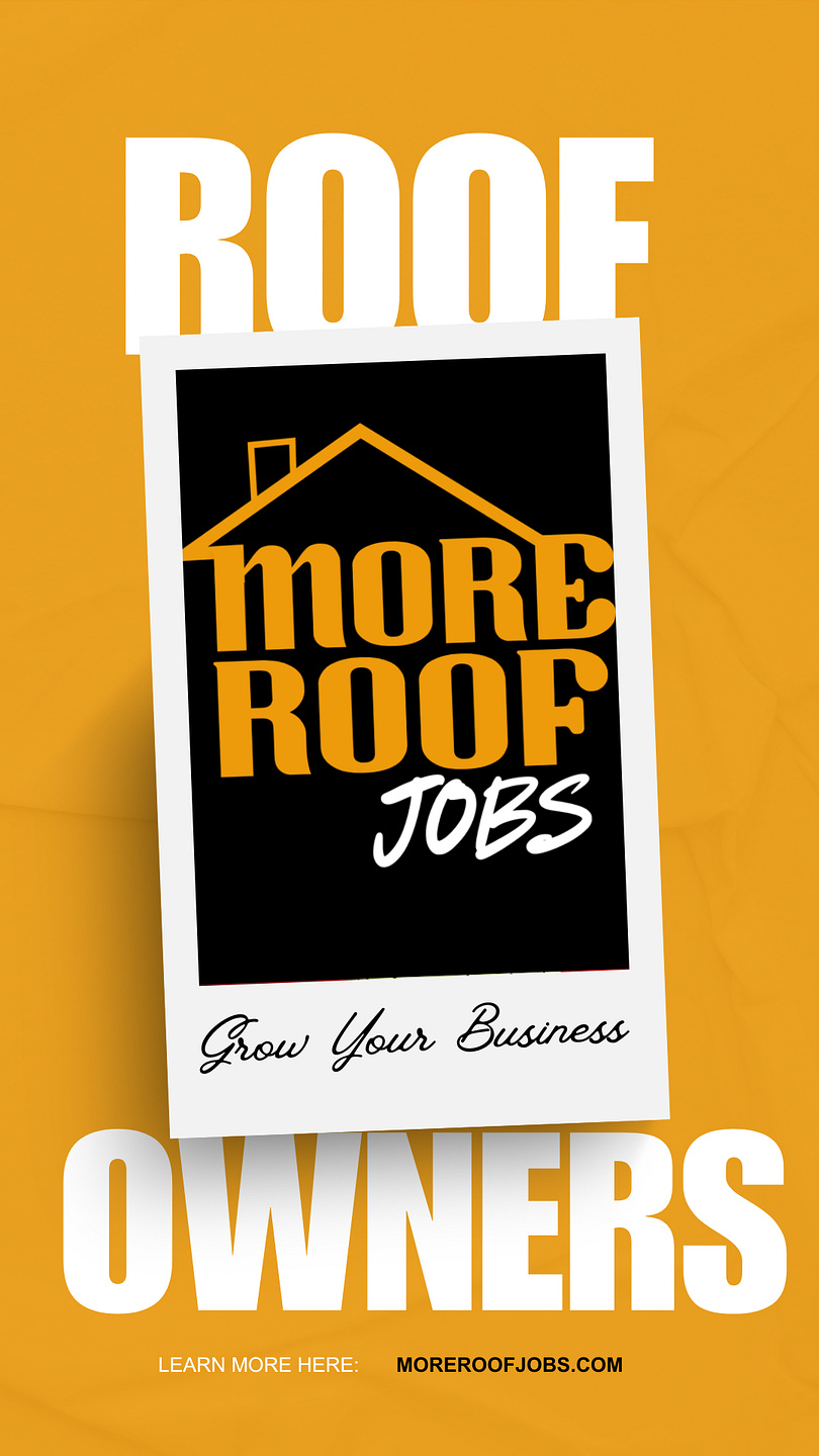More Roof Jobs