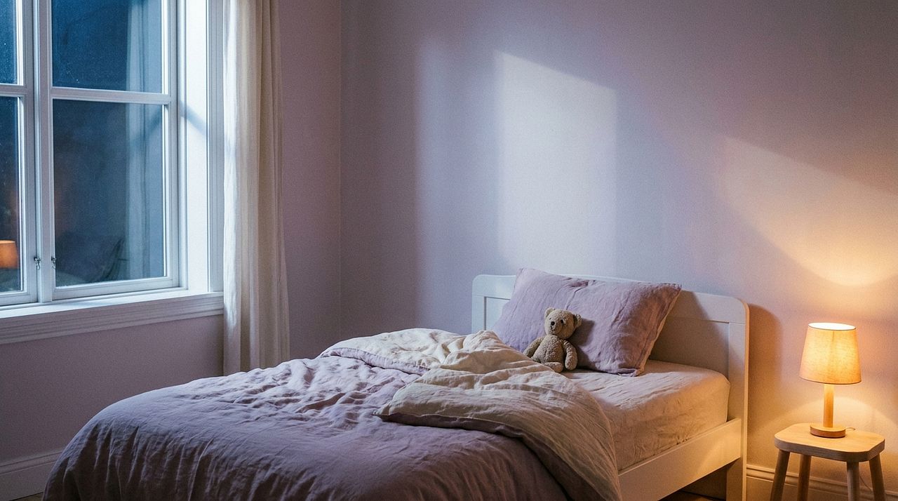 Toddler in Bed