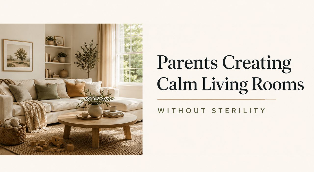 Parents Creating Calm Living Rooms