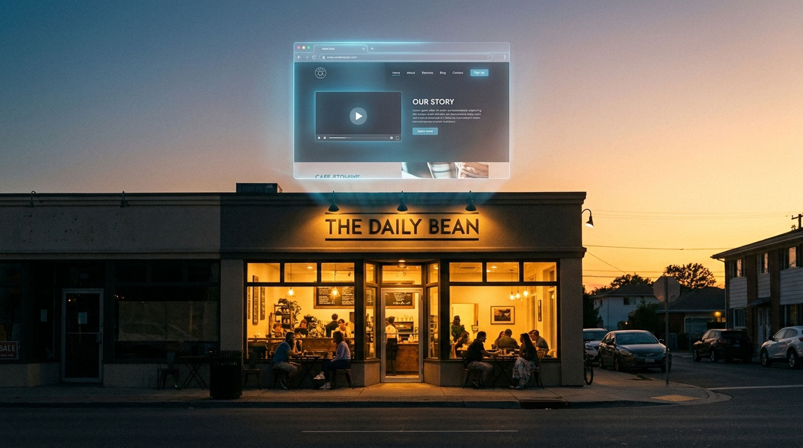 AI Website + Promo Video Package