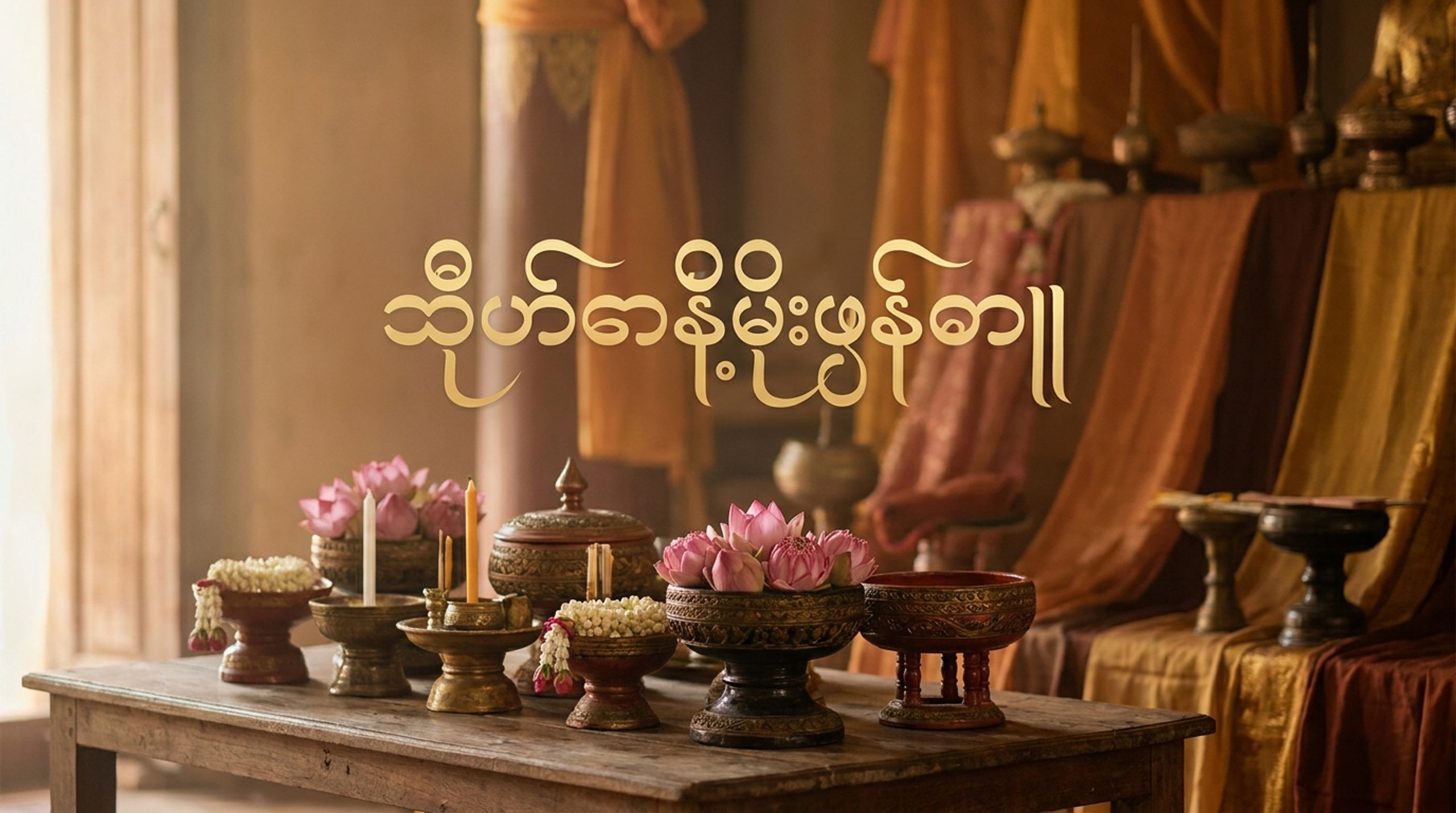Burmese Greeting Ritual Mastery