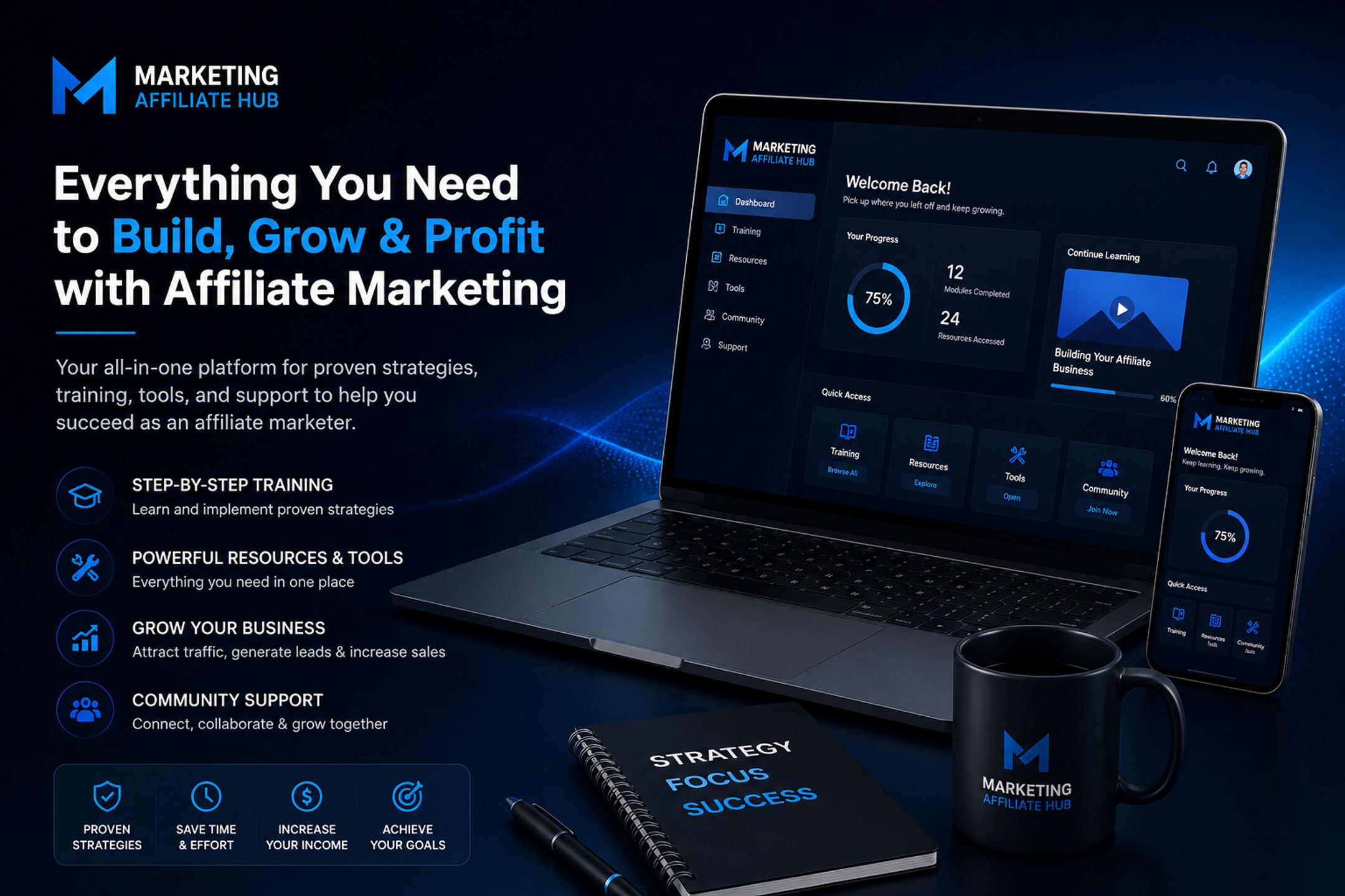 Affiliate Groth Hub