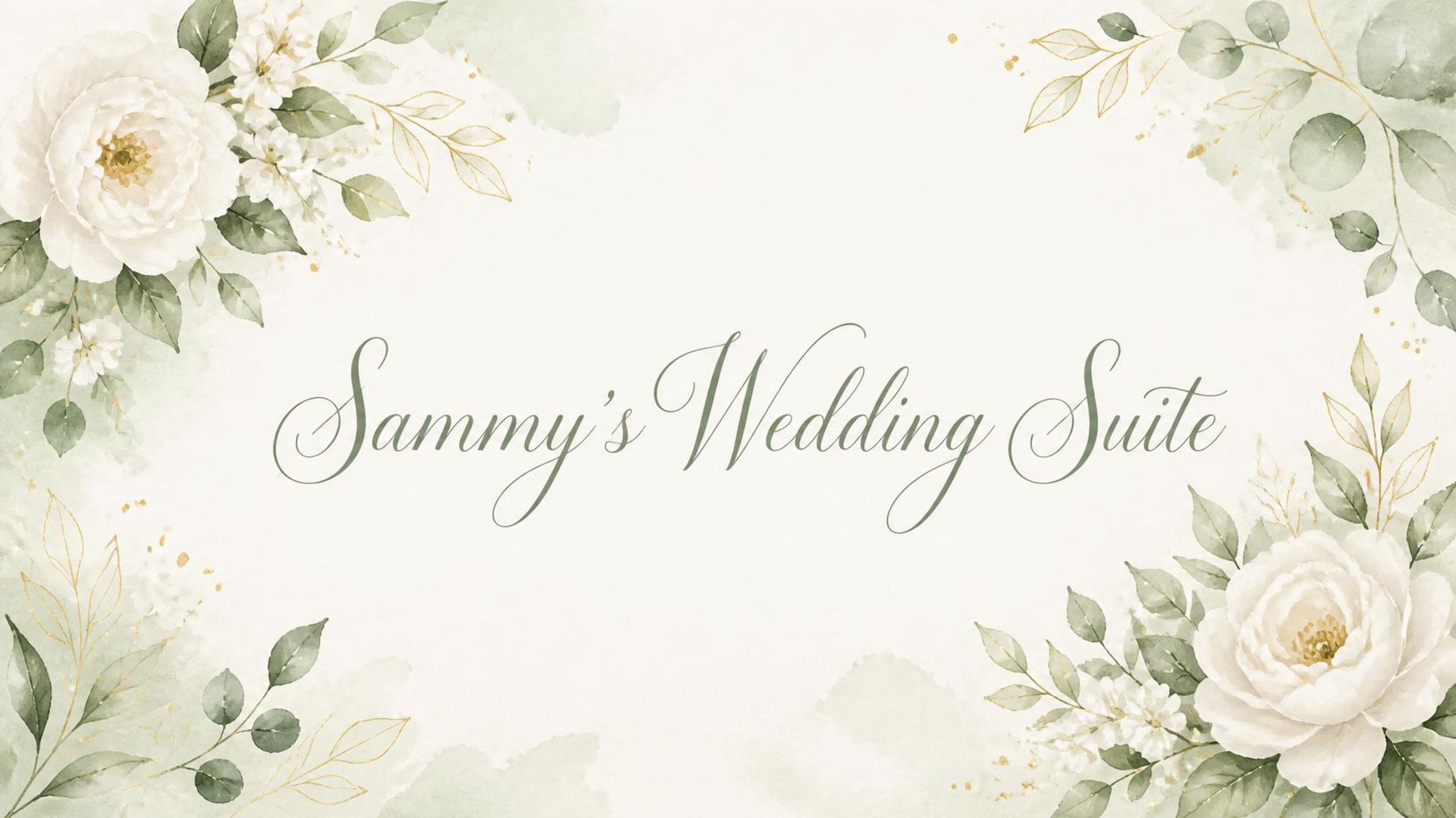 Sammy’s Wedding Suite