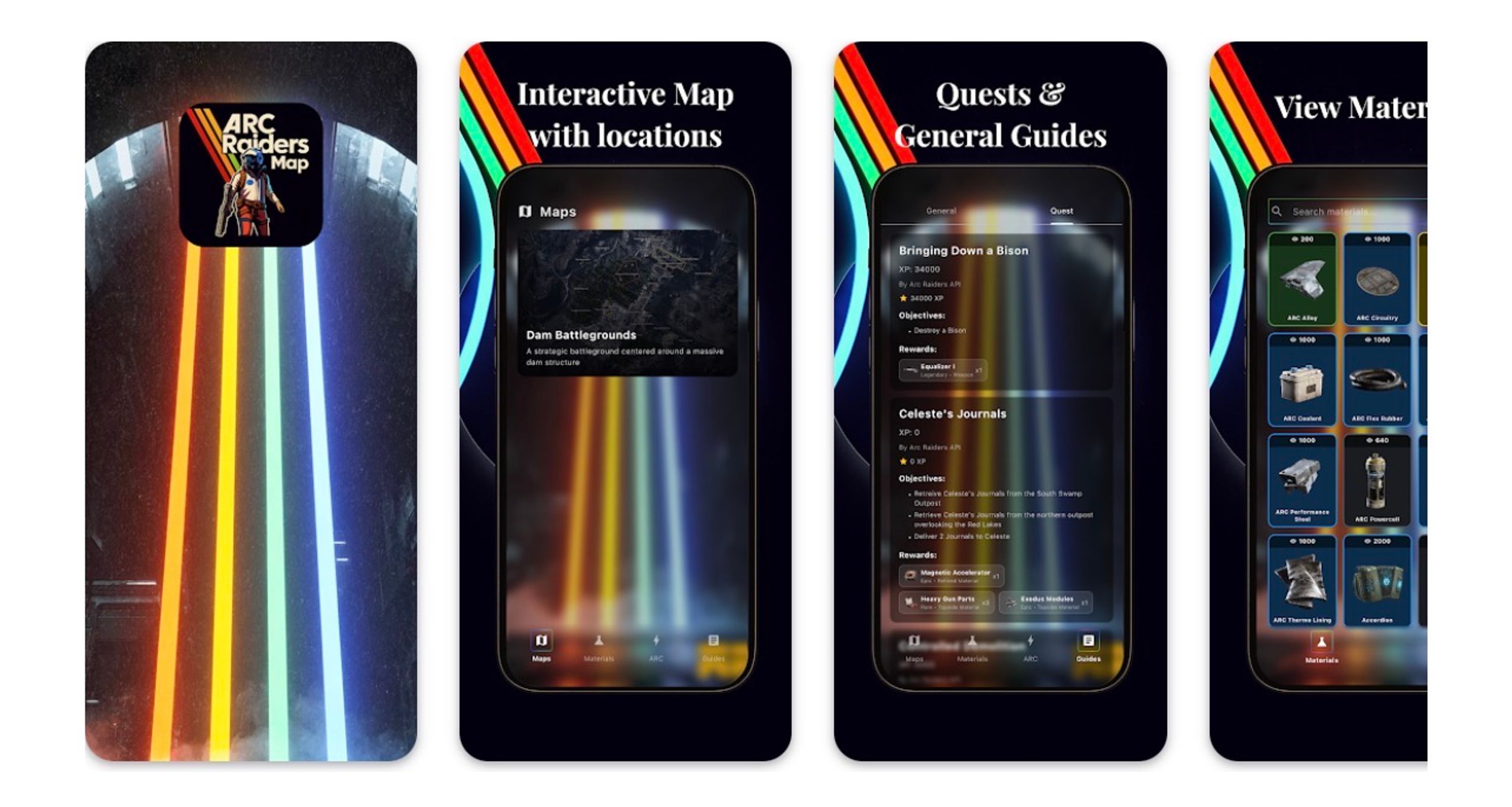 Arc Raiders Map App Content