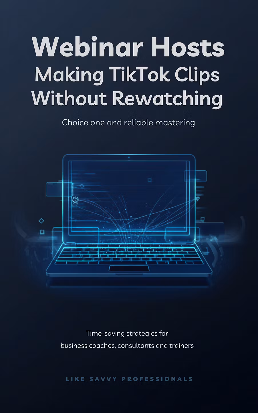Webinar Hosts Making TikTok Clips Without Rewatching