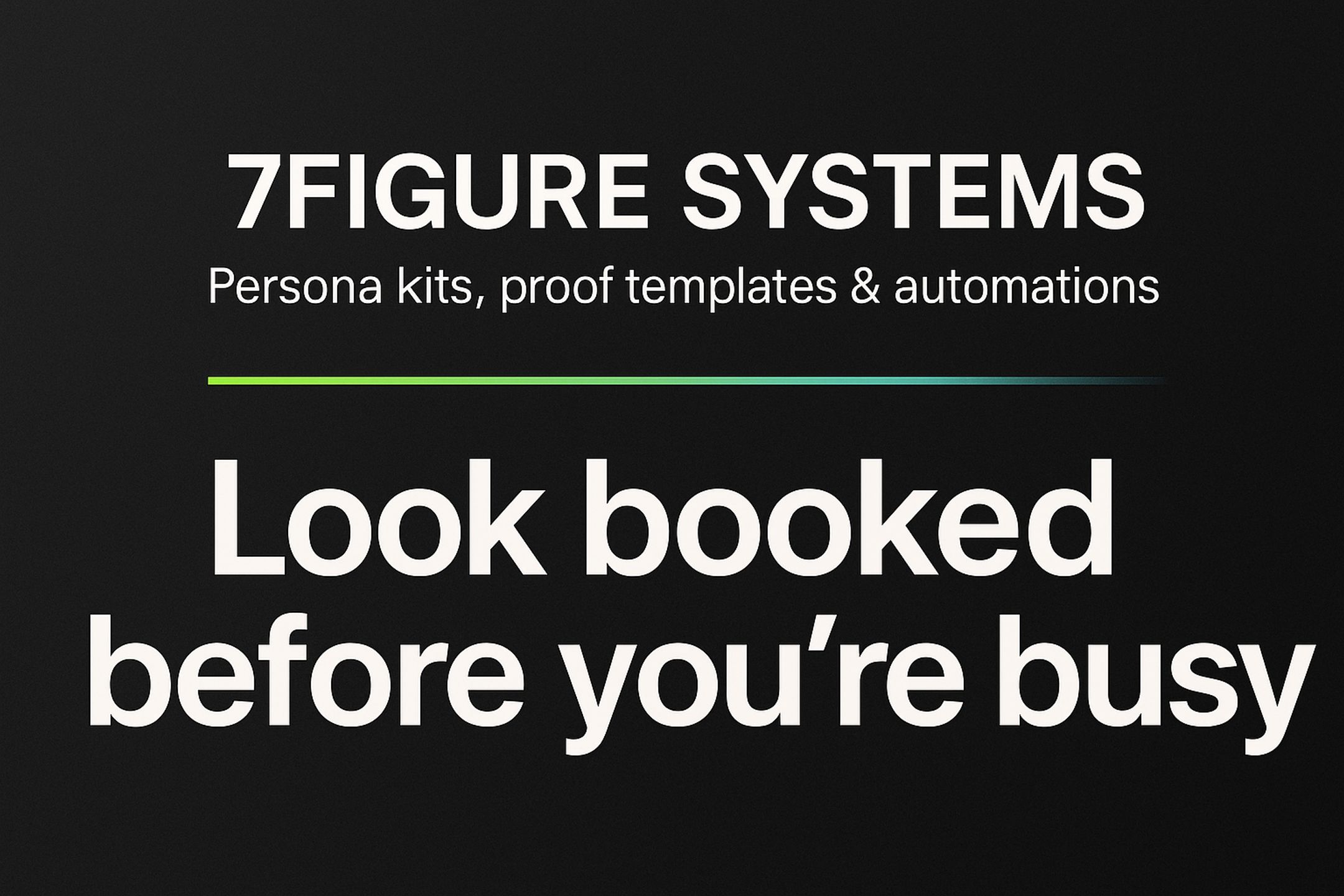 7 Figure Systems
