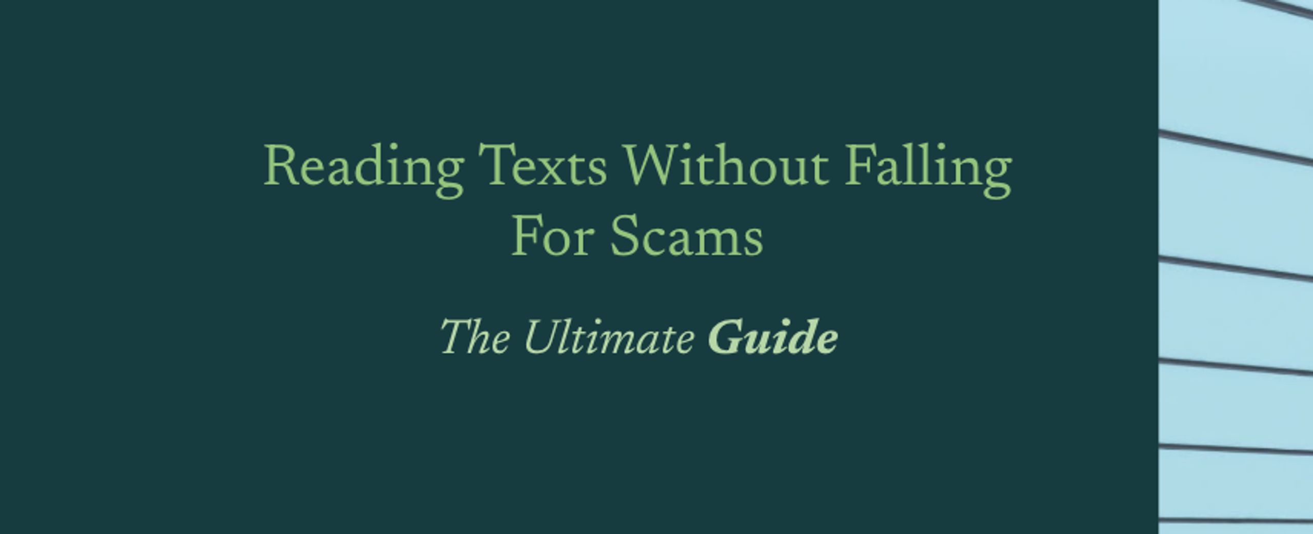 How Adults Can Spot And Stop Scam Texts