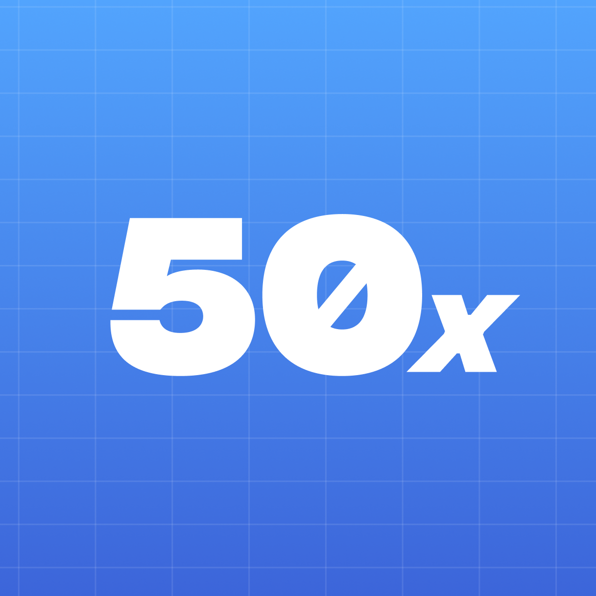 50x Club logo