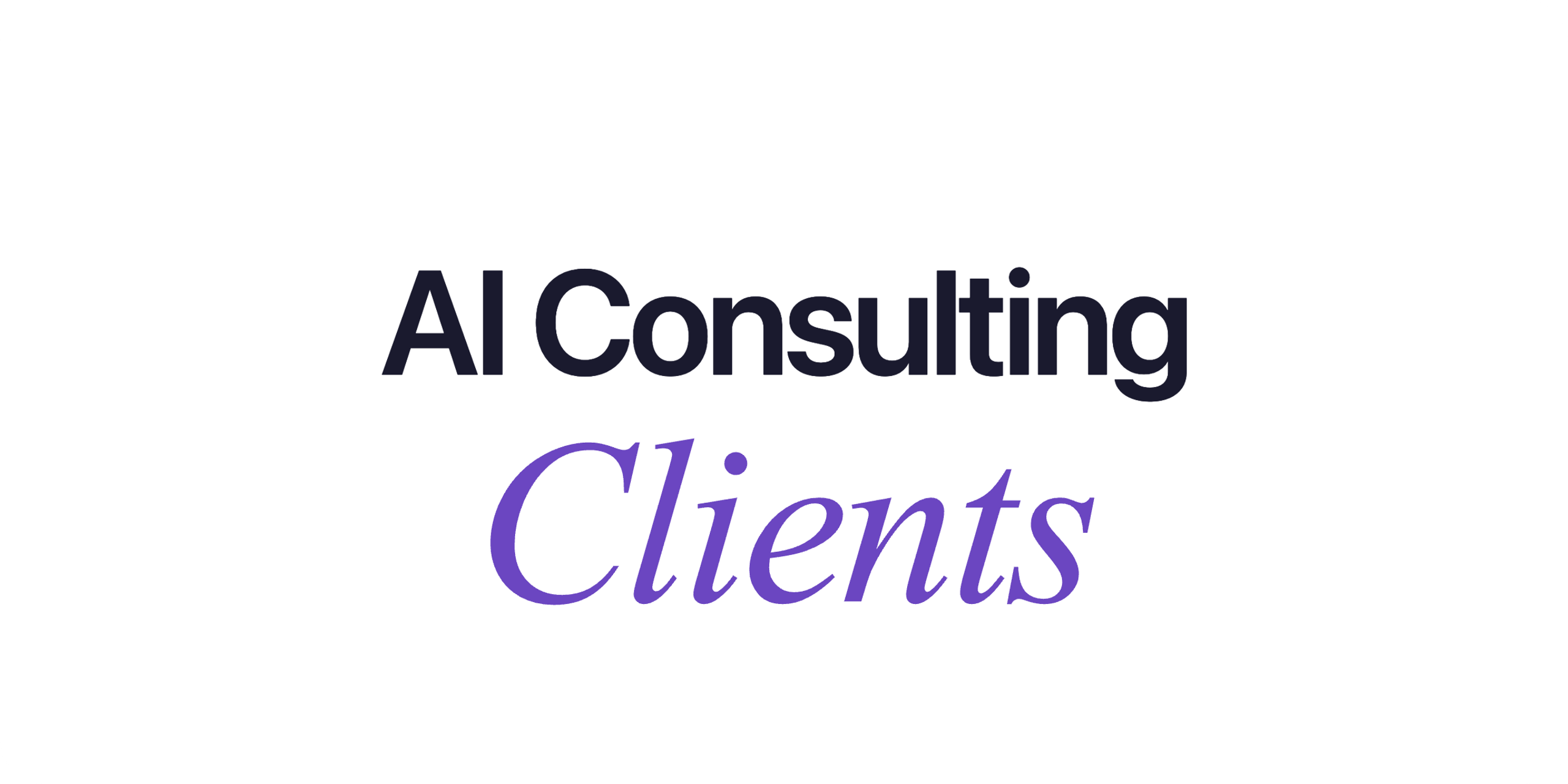 Ai Consulting Clients