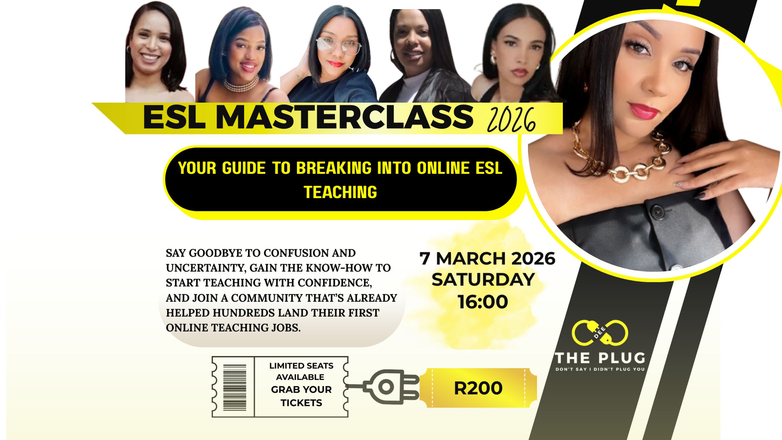 The Plug 7 March ESL masterclass