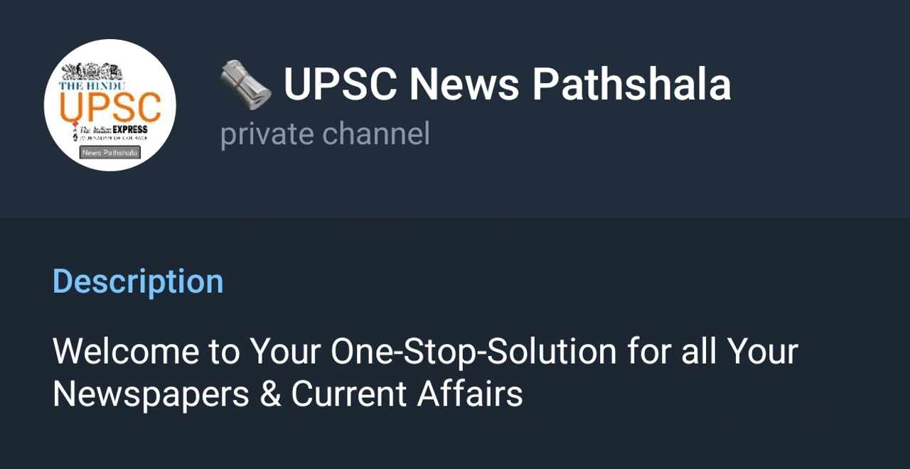 🗞️ UPSC News Pathshala 