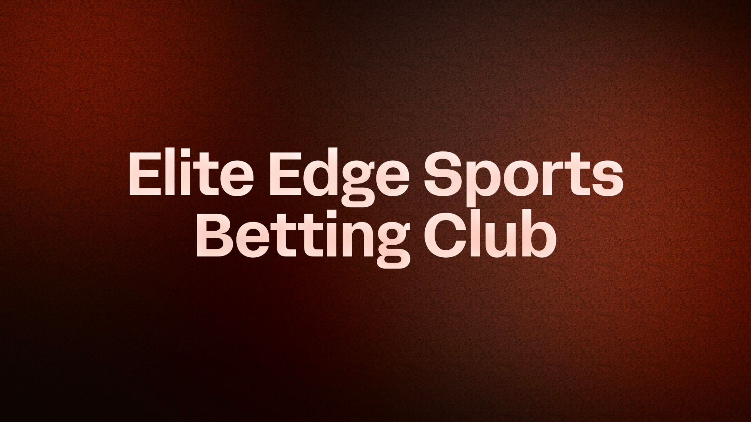 Elite Edge Sports Betting Club