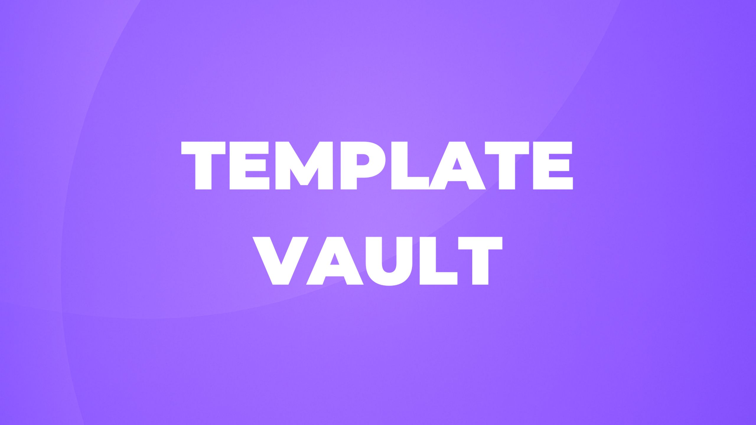 TemplateVault