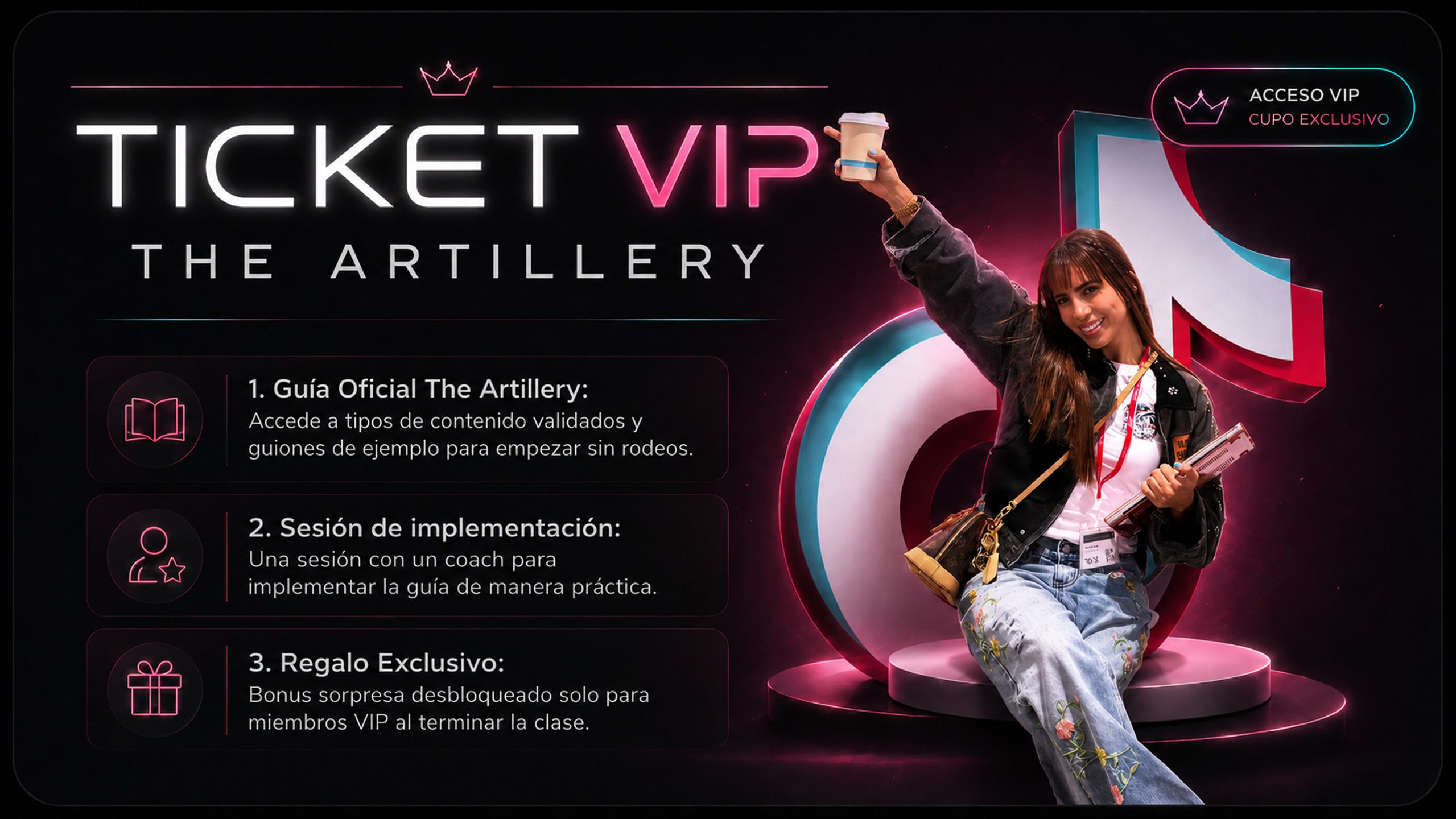 Ticket VIP Clase en Vivo