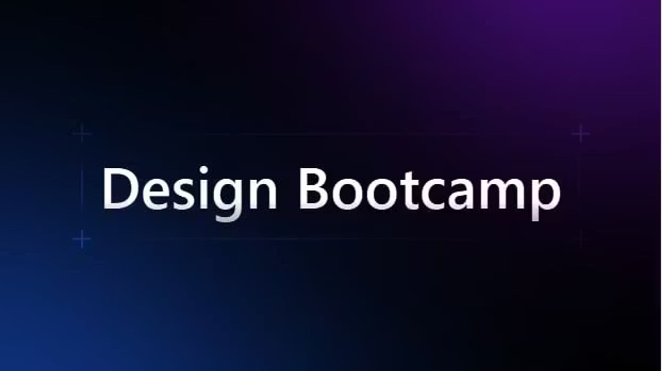 Design Bootcamp