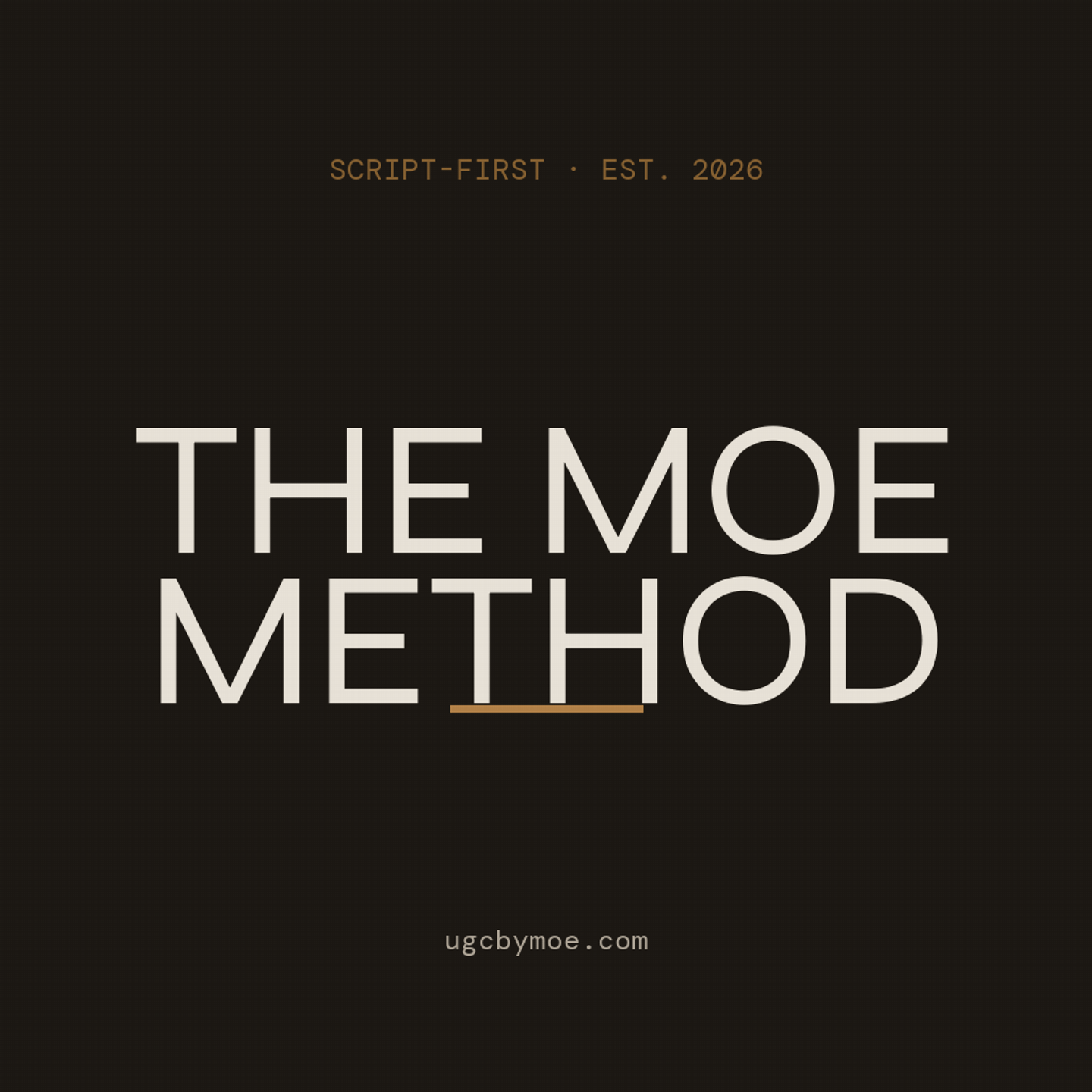 The Moe Method