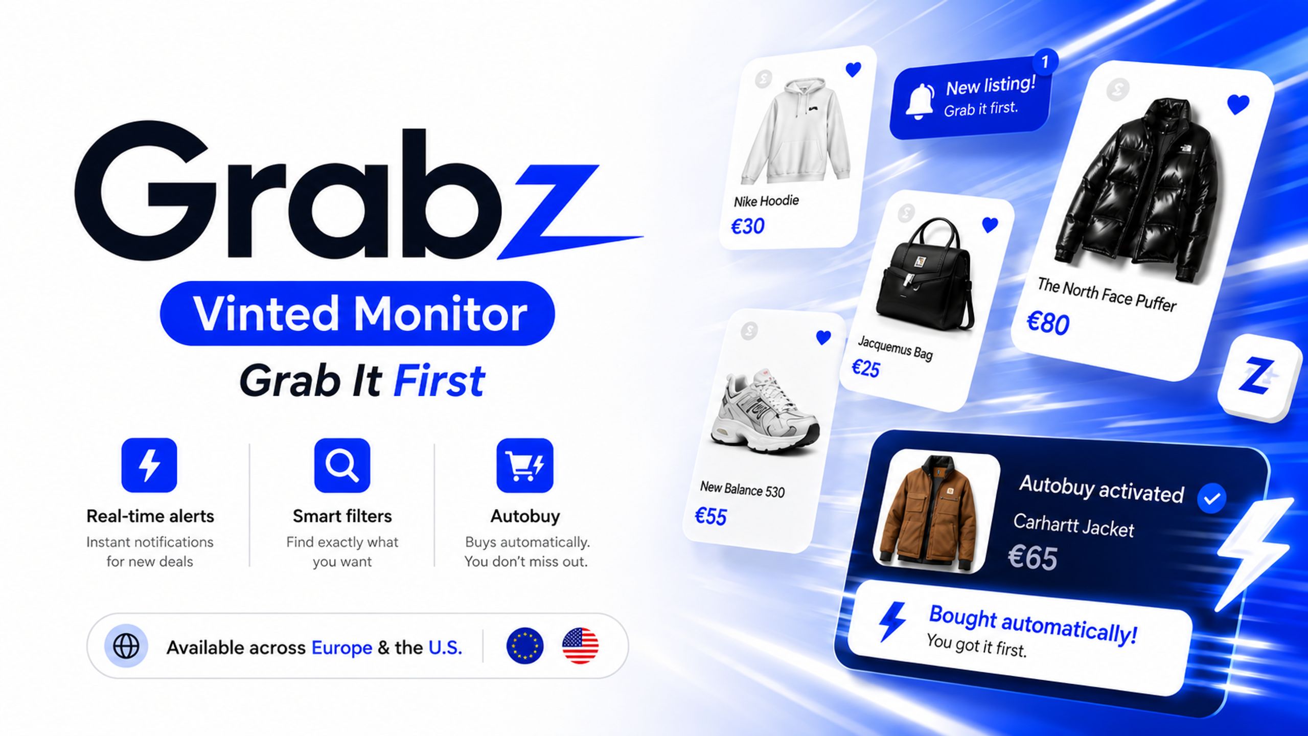 Grabz — Vinted Monitor