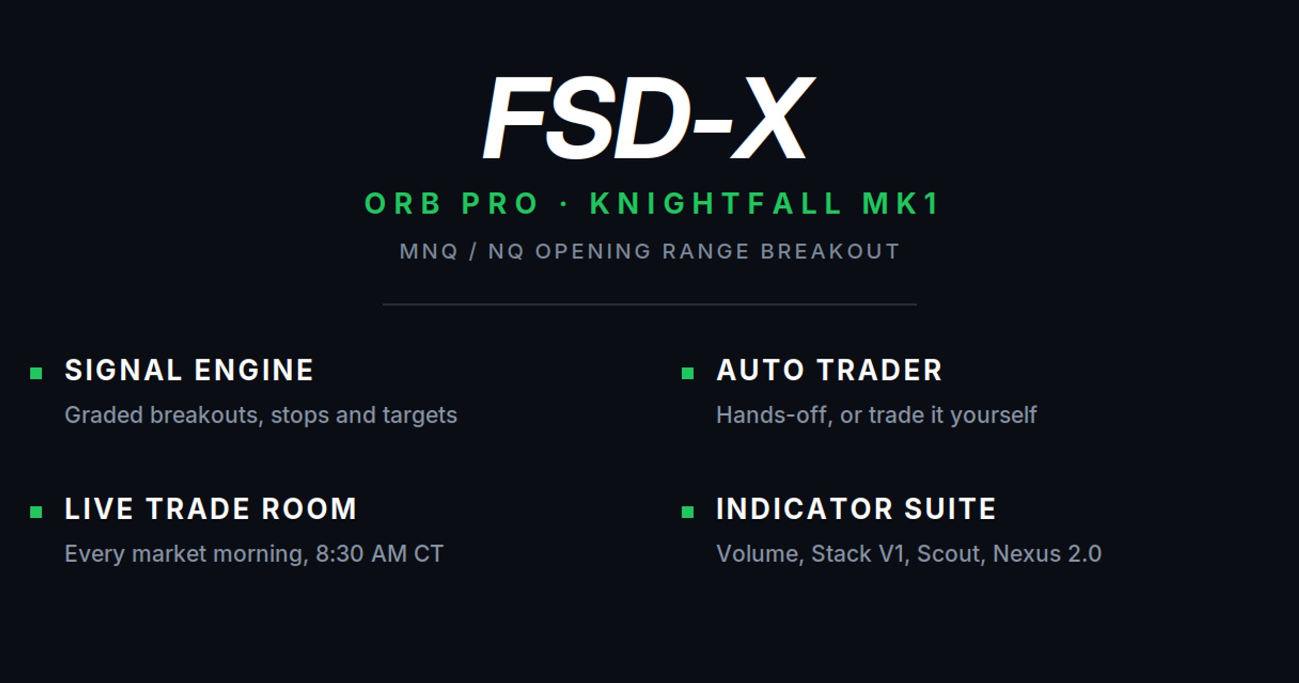 FSD-X Trading