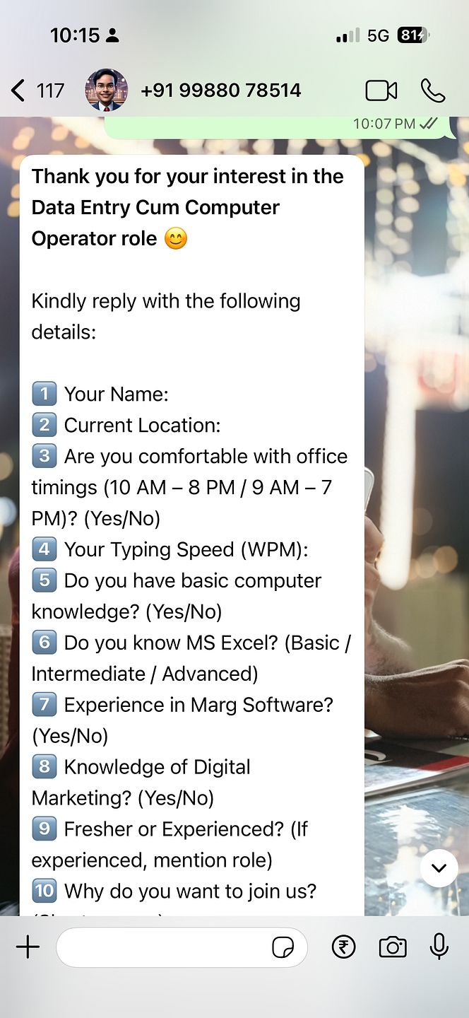 Customer support 