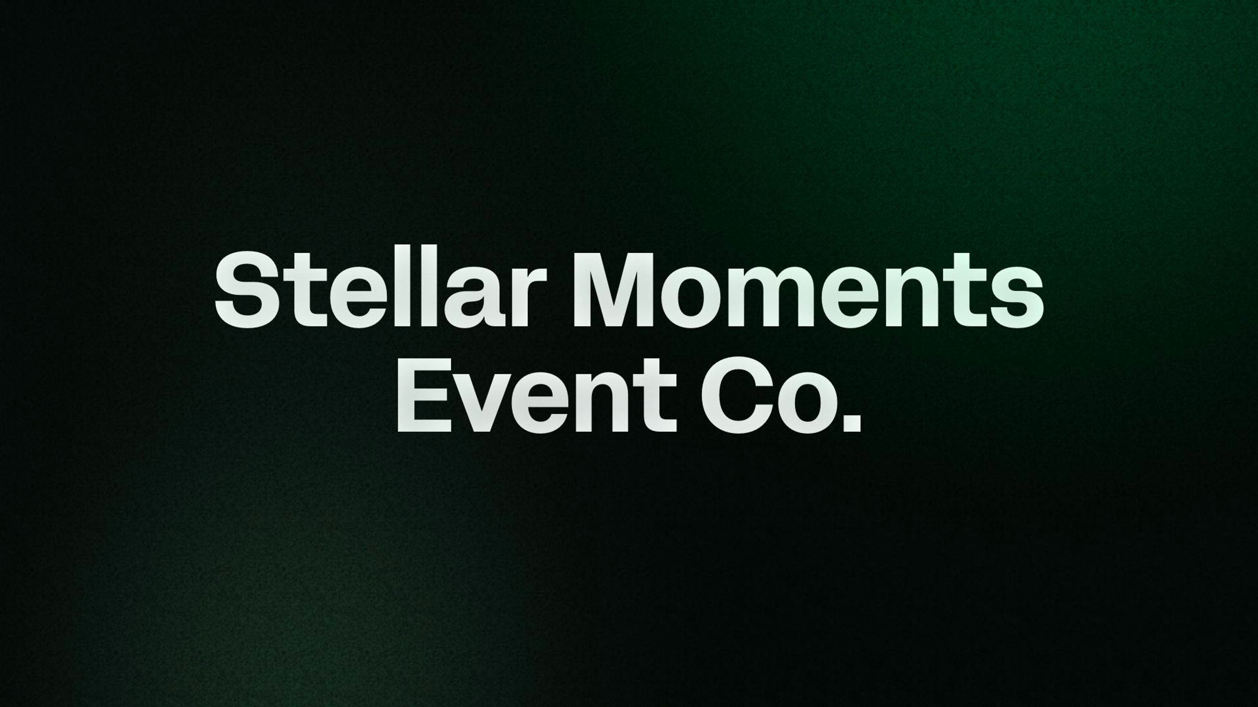 Stellar Moments Event Co.