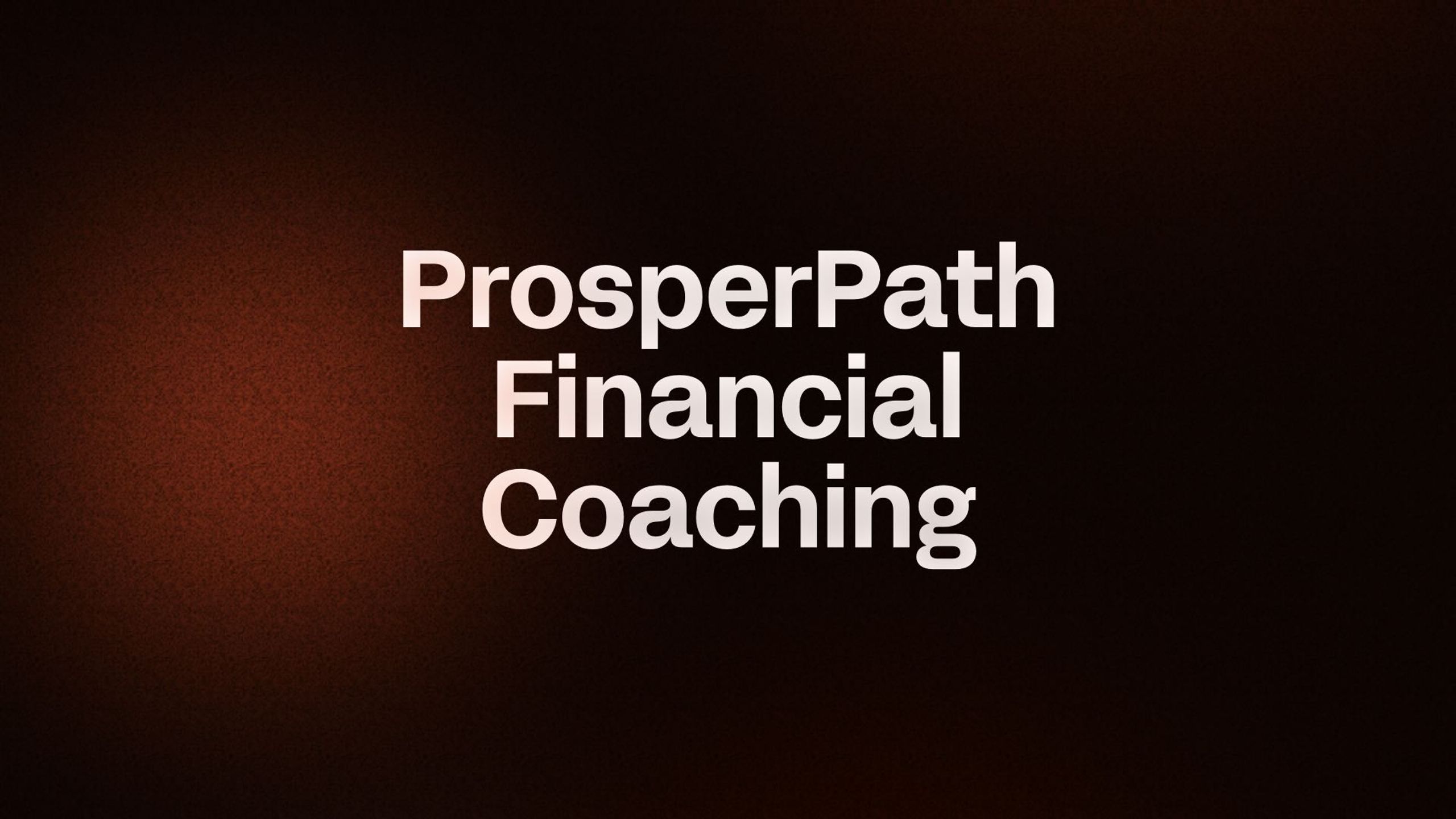 ProsperPath Financial courses