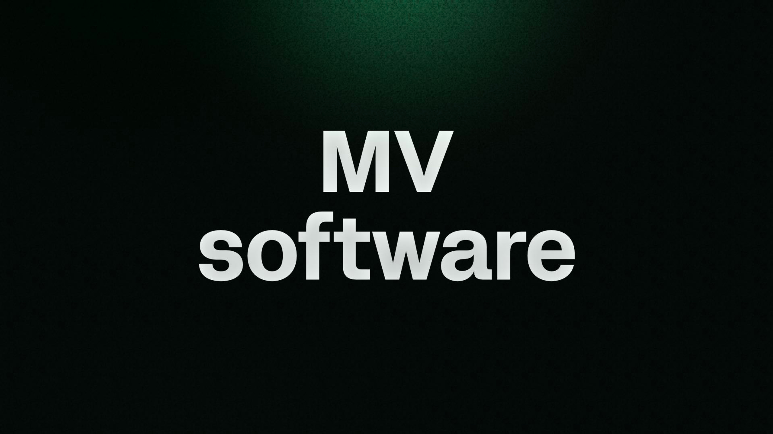 MV software  Tutorial
