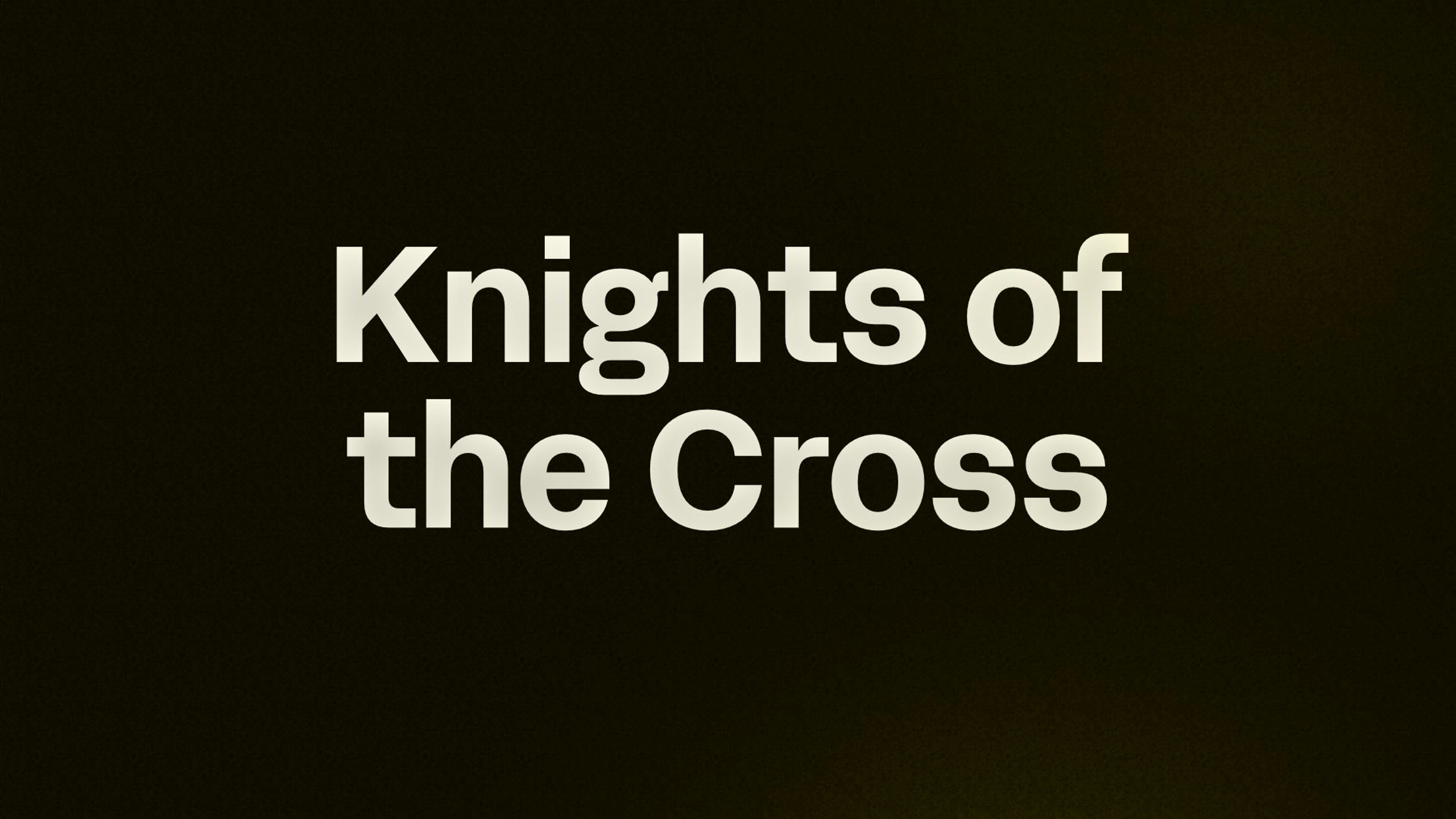 Knights of the Cross