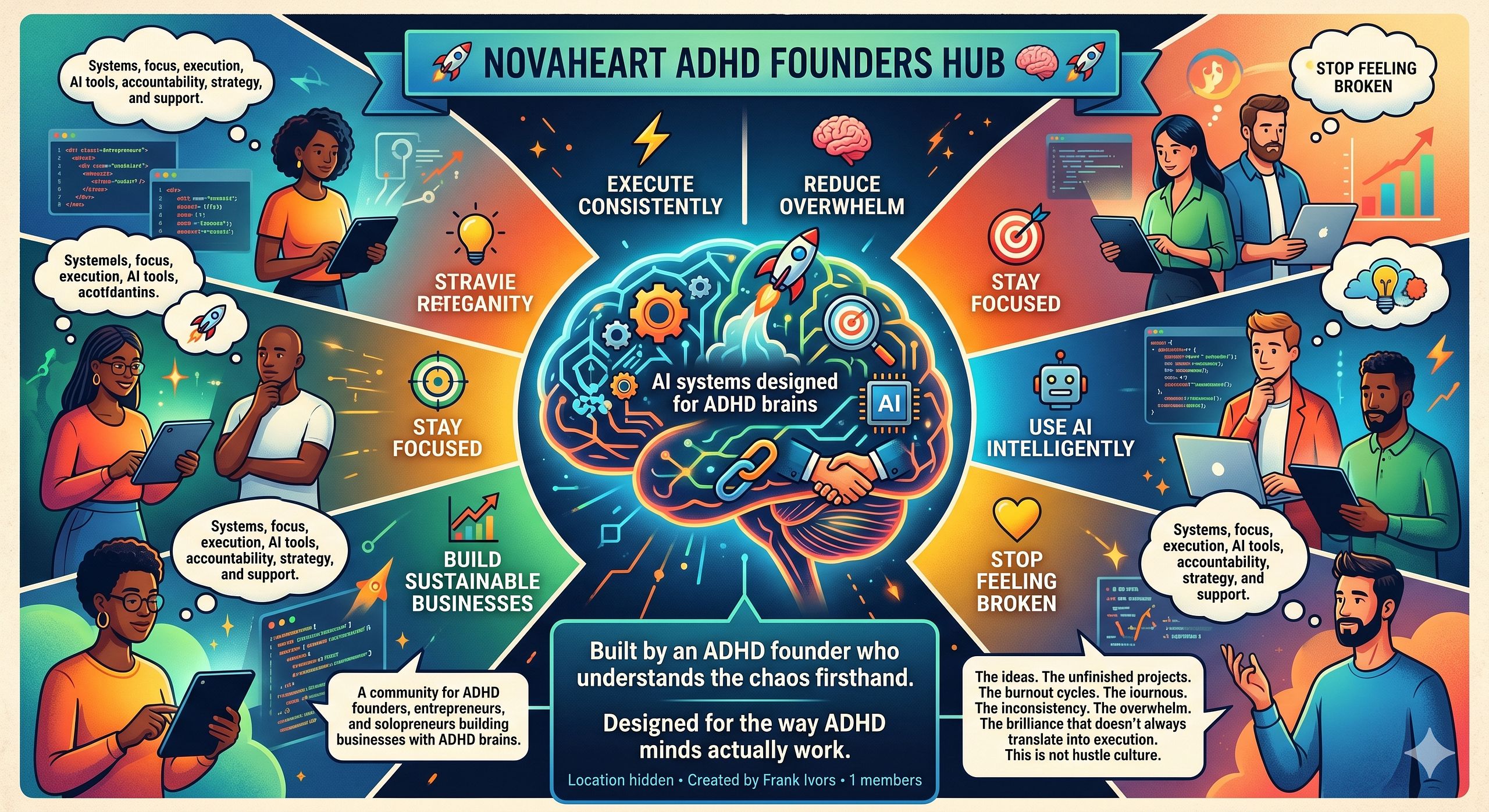 NovaHEART ADHD Founders Hub 🧠🚀
