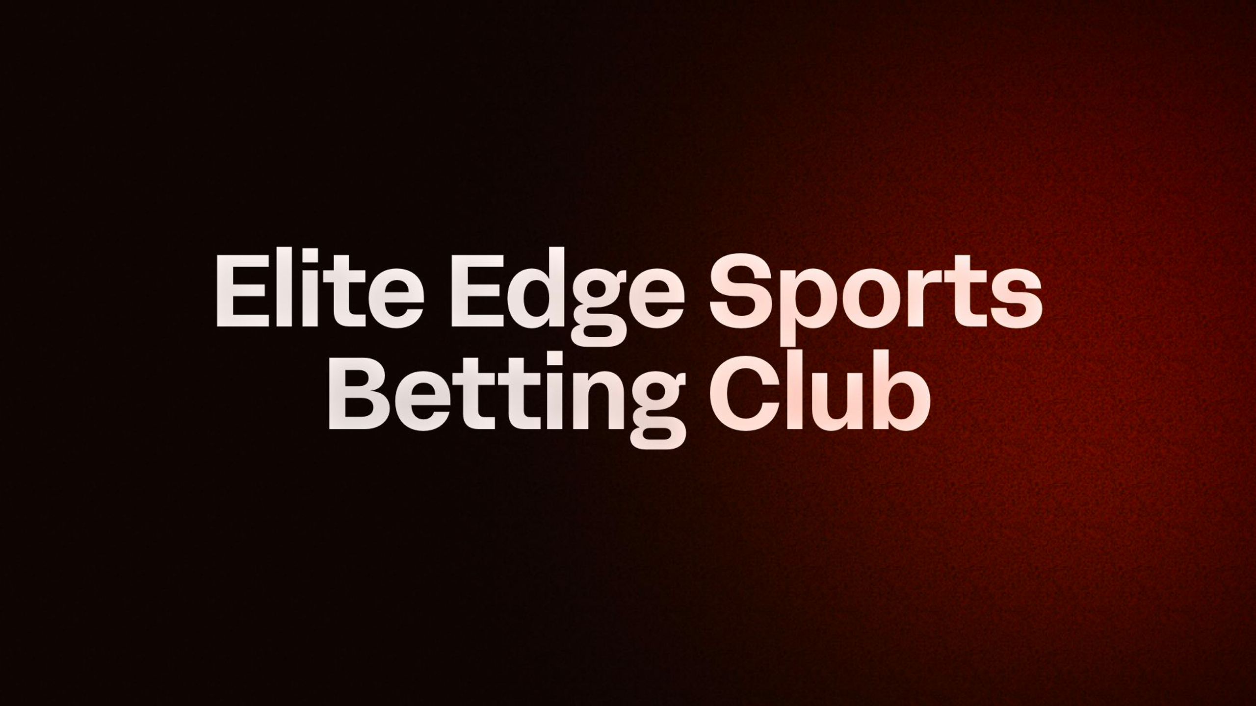 Elite Edge Sports Betting Club