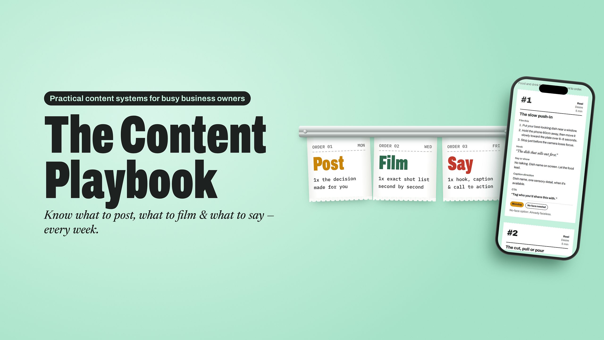 Thecontentplaybook