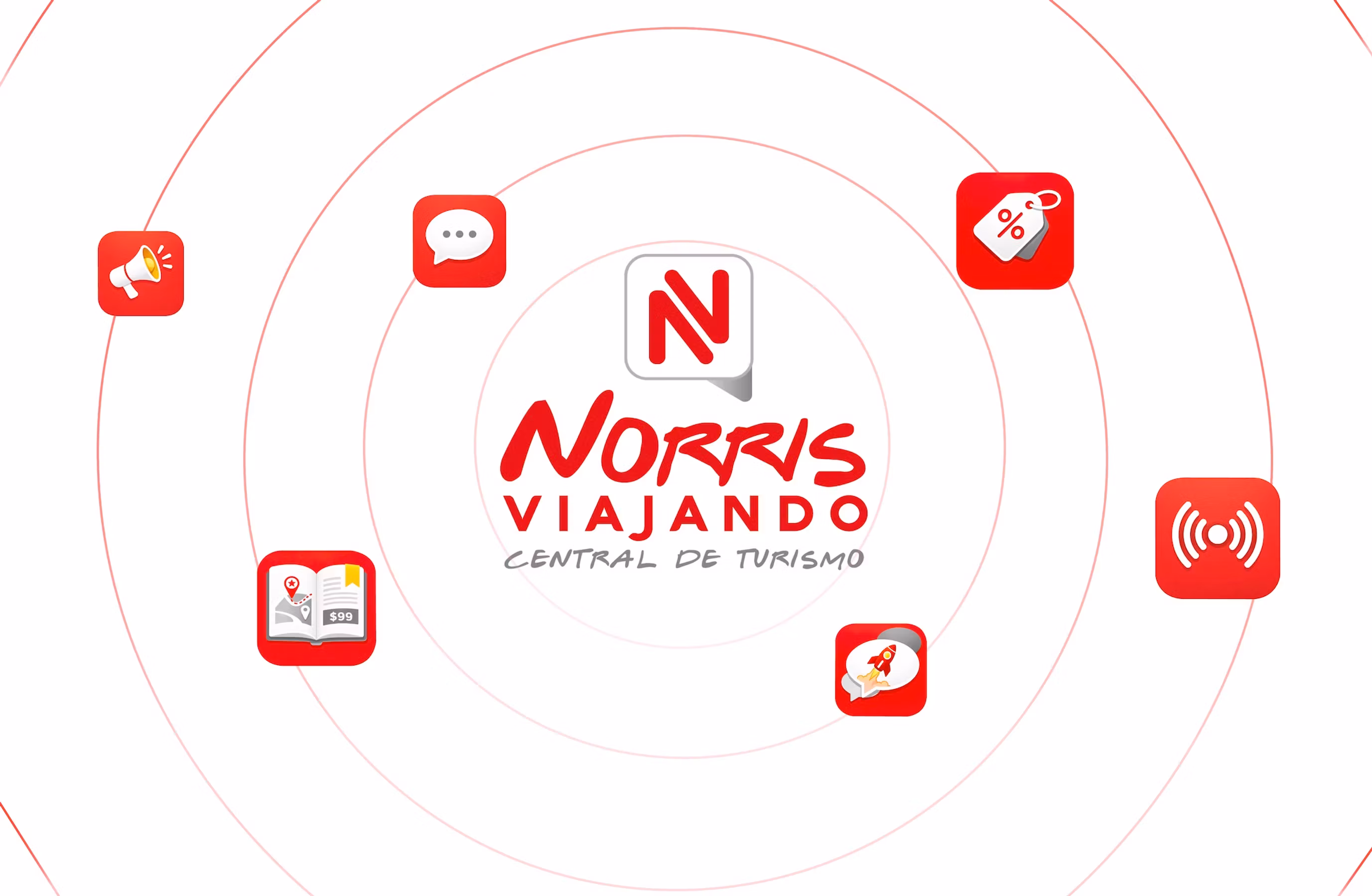 NORRIS VIAJANDO